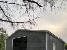 Corrigan TX Metal Garage