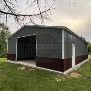 Corrigan TX Metal Garage