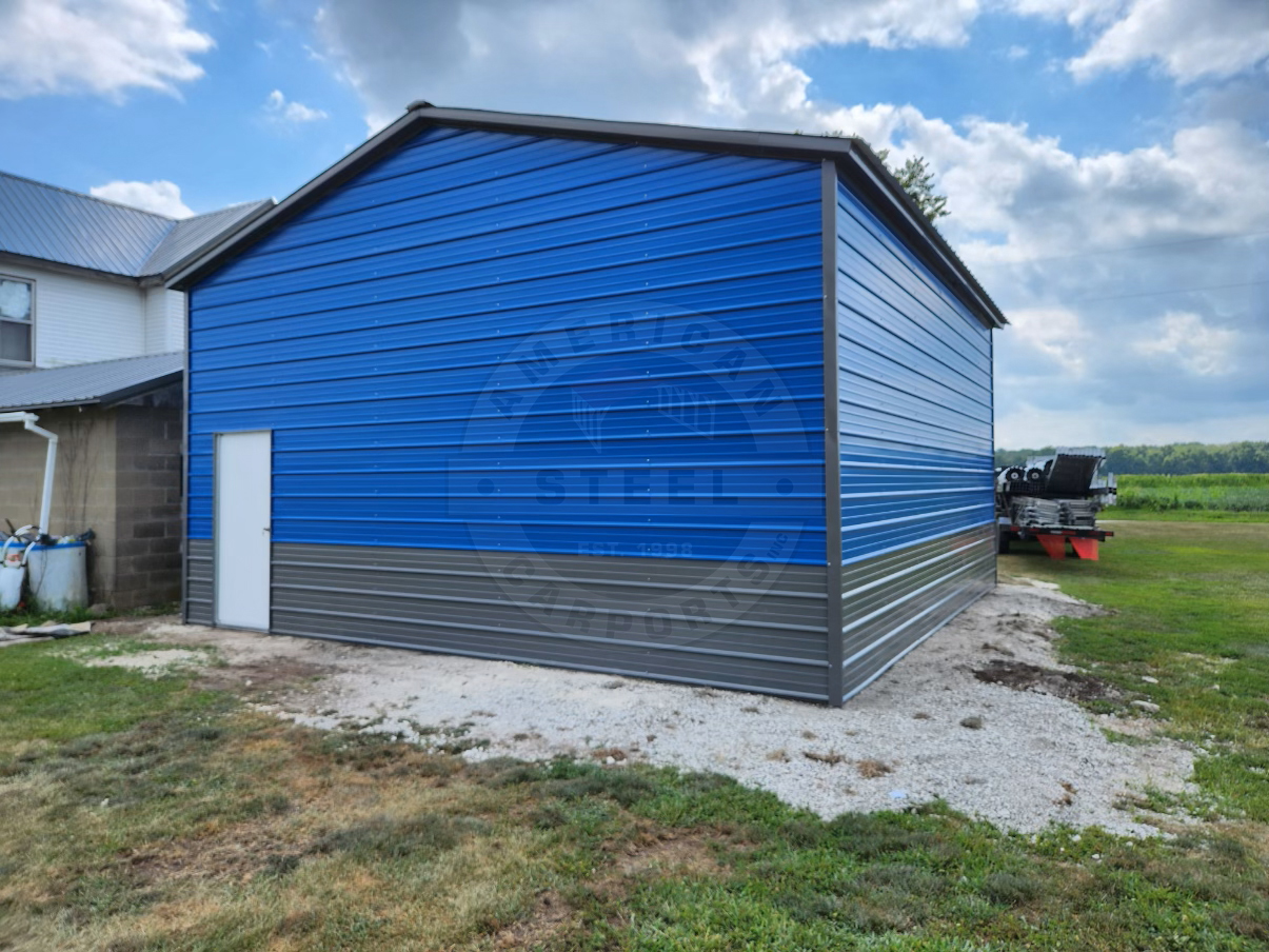 Columbus TX Metal Garage