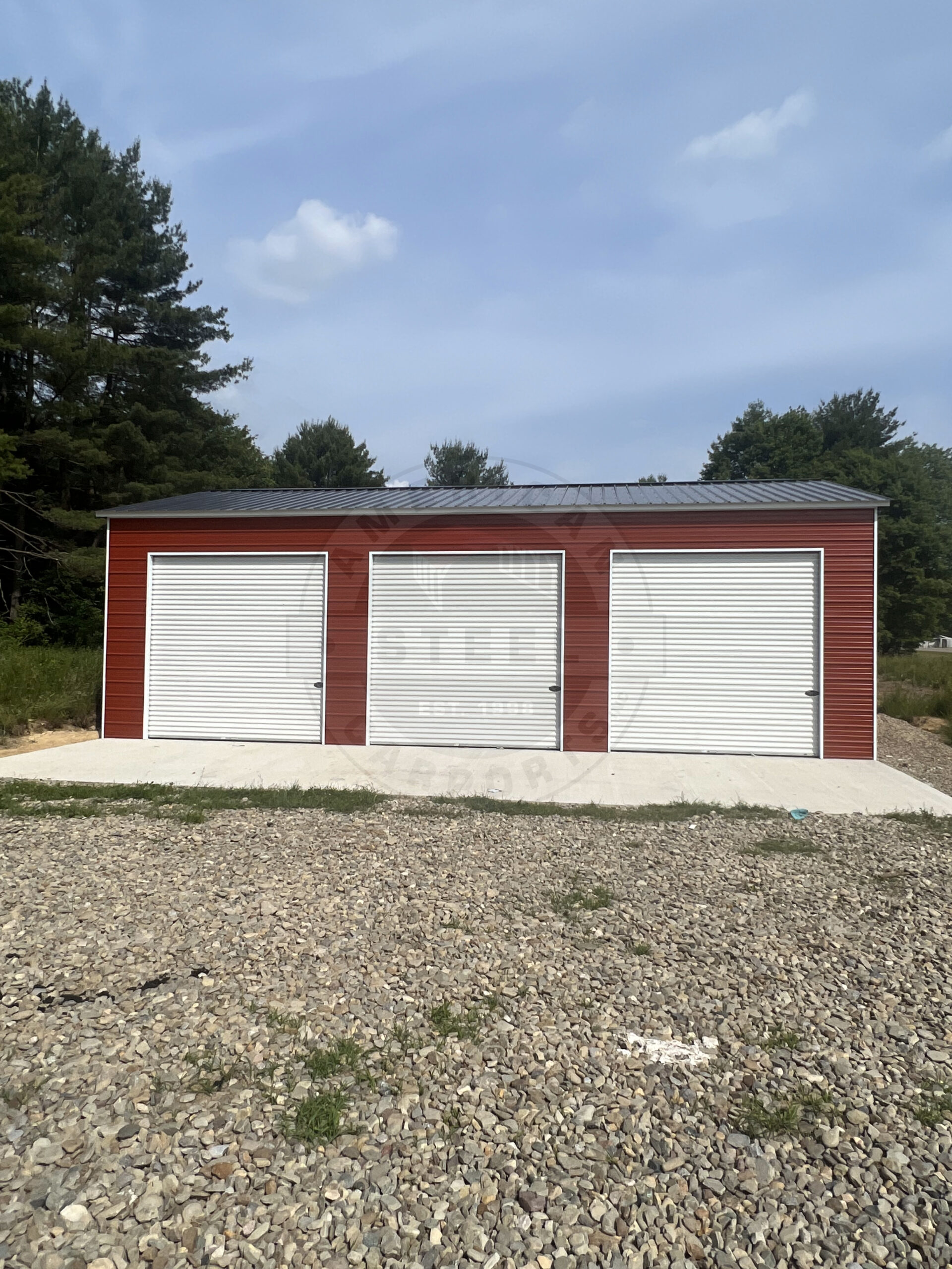 Fairfield TX Metal Garage