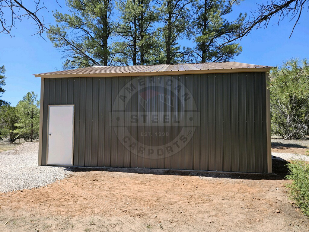 Fort Worth TX Metal Garage
