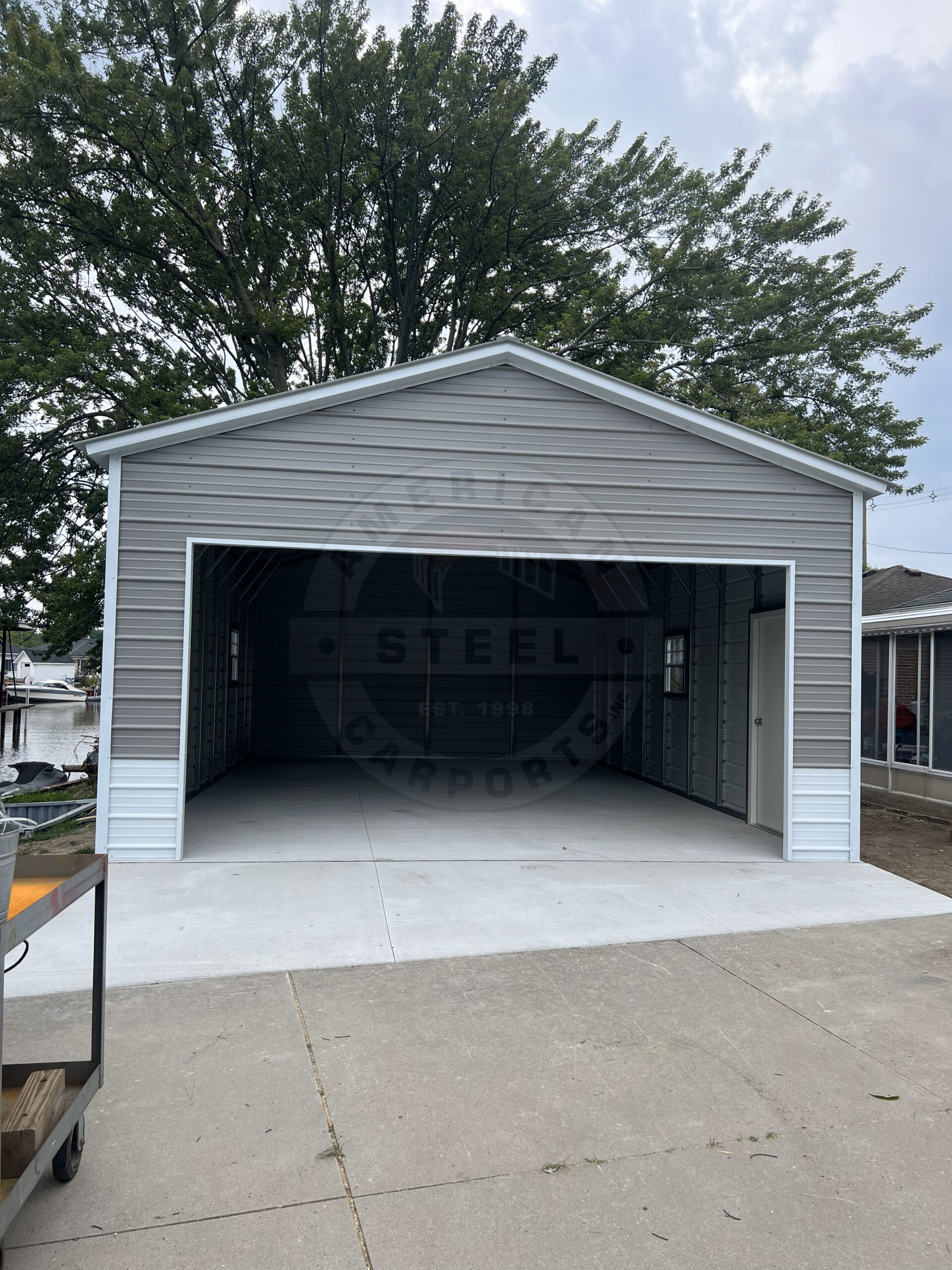 Gun Barrel City TX Metal Garage