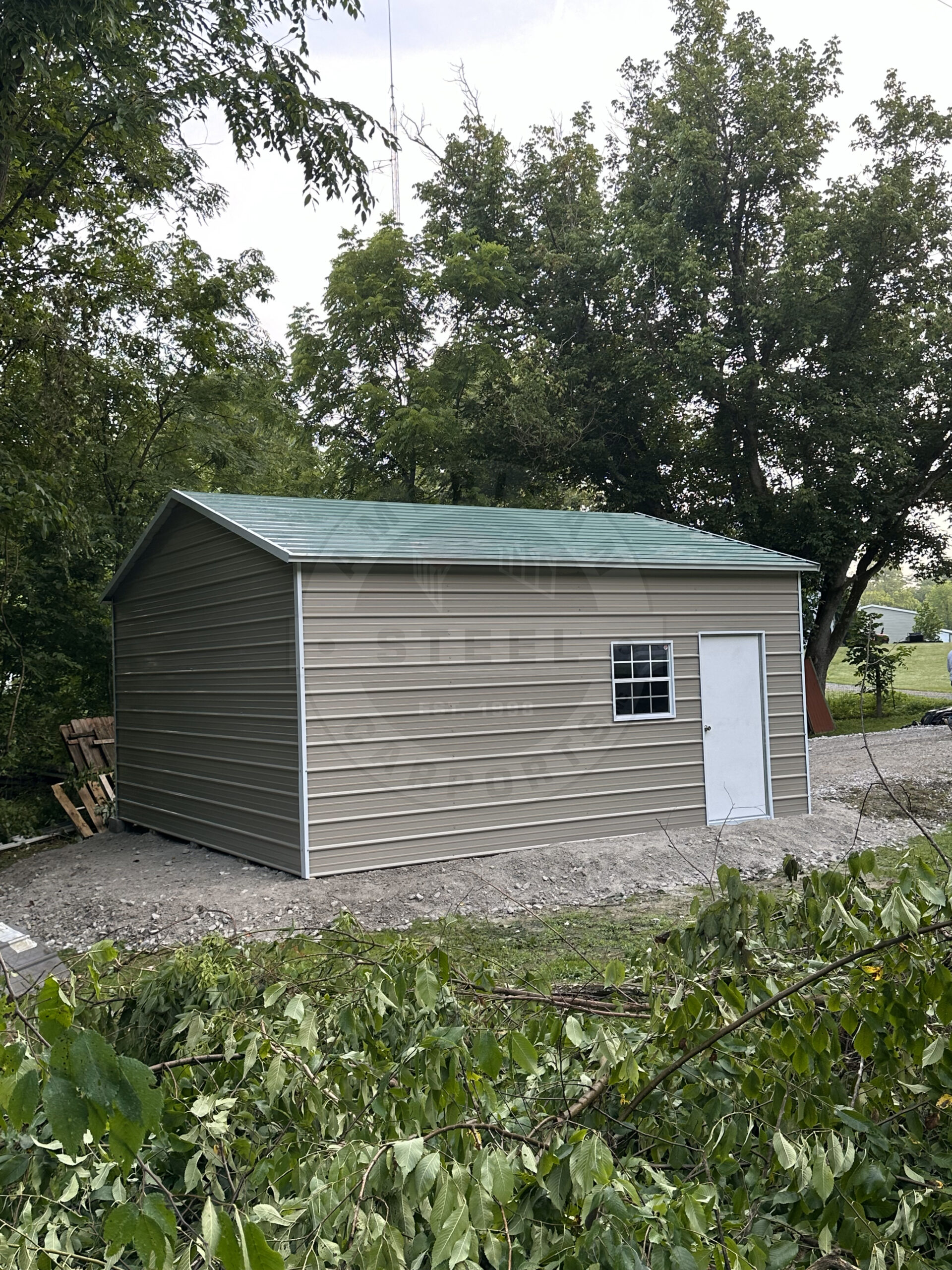 Hubbard TX Metal Garage