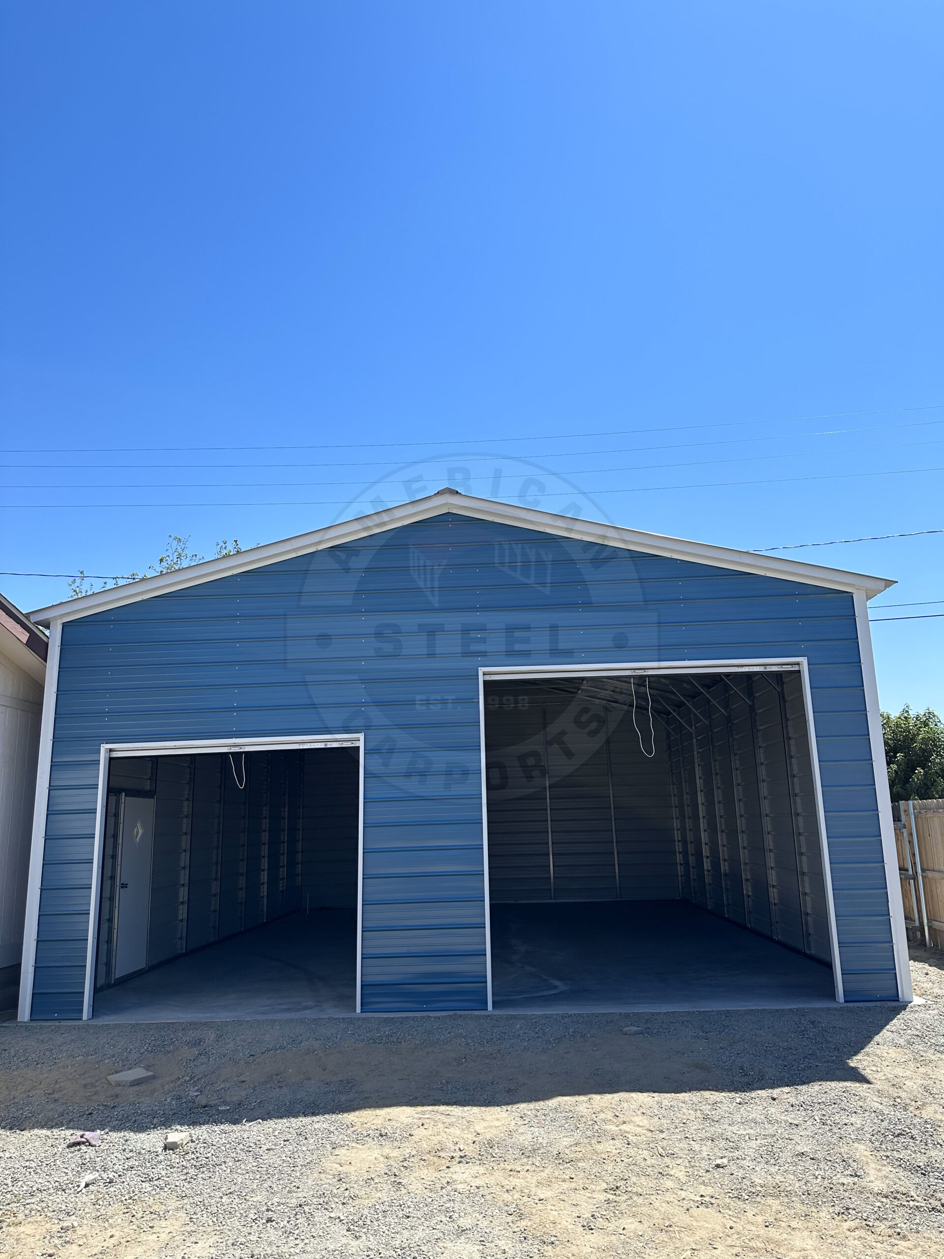 El Campo TX Metal Garage - Image 2