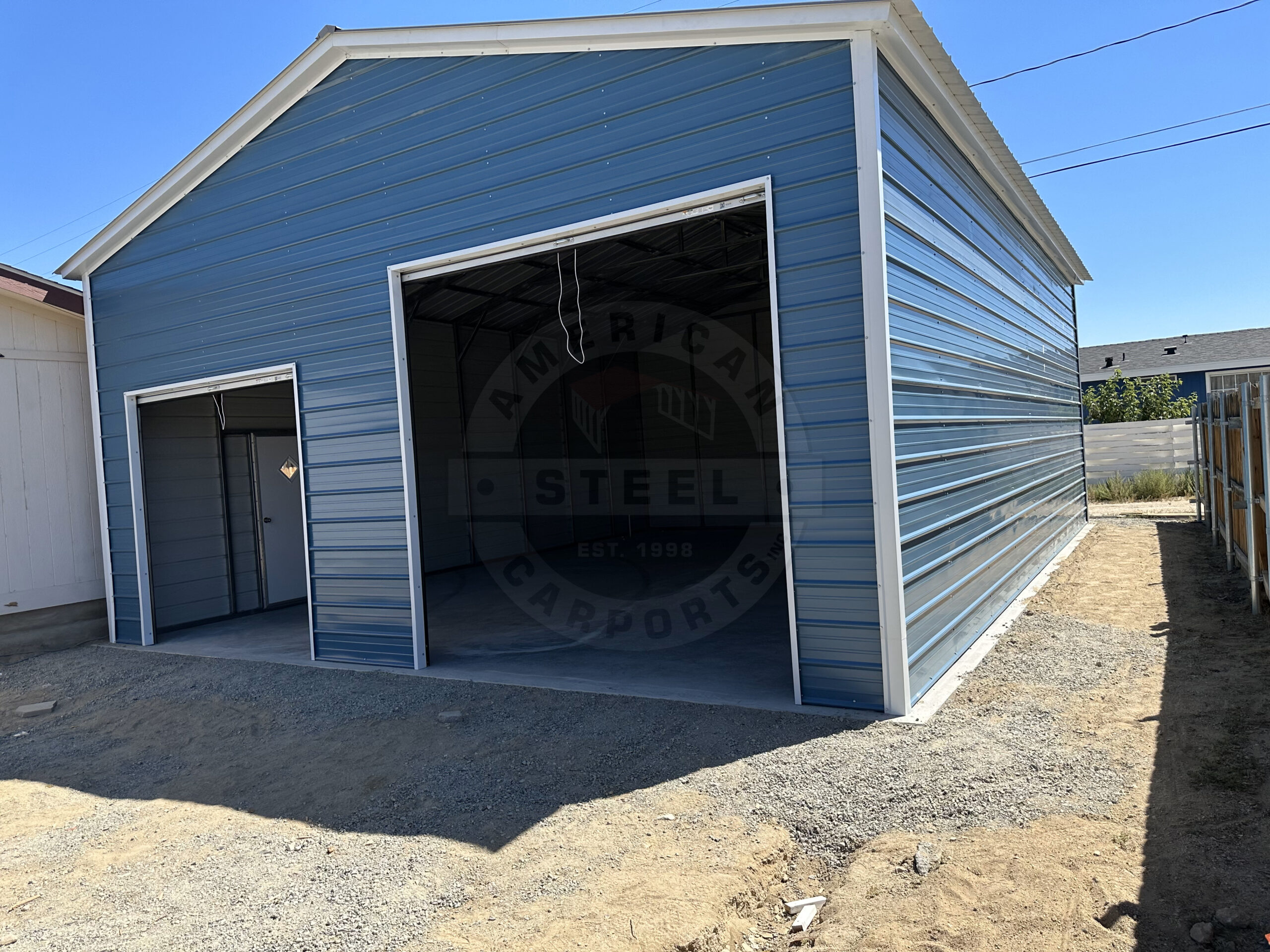 El Campo TX Metal Garage - Image 3
