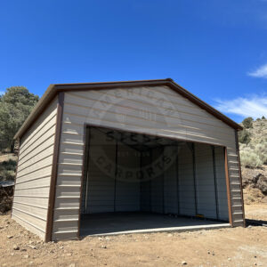 Wabedo MN Metal Garage