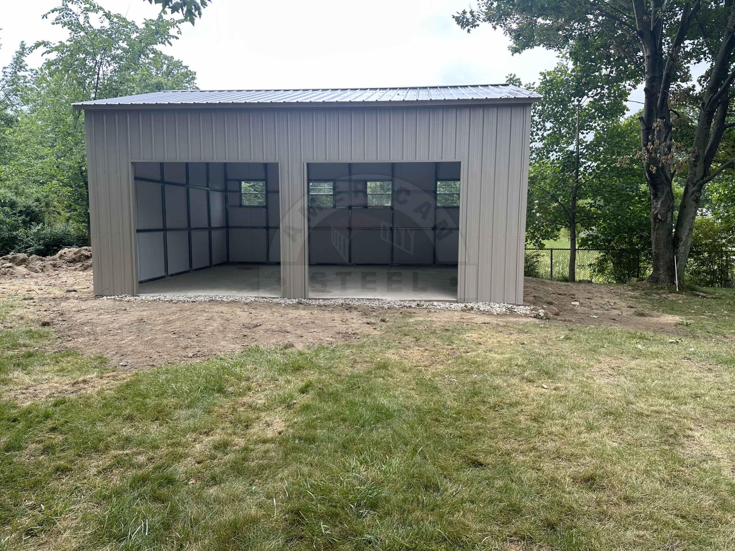 Winona MN Metal Garage - Image 2