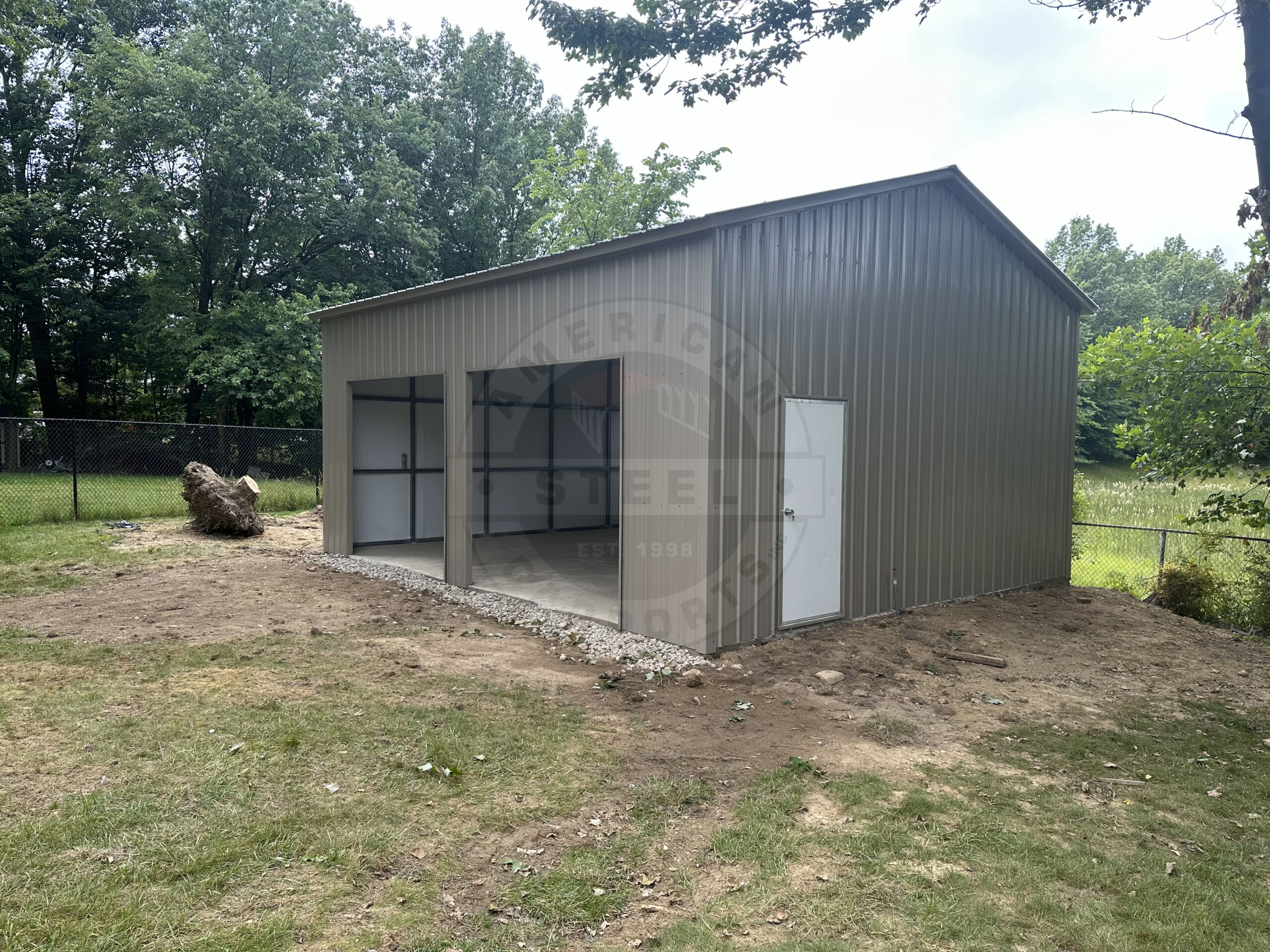 Winona MN Metal Garage - Image 3