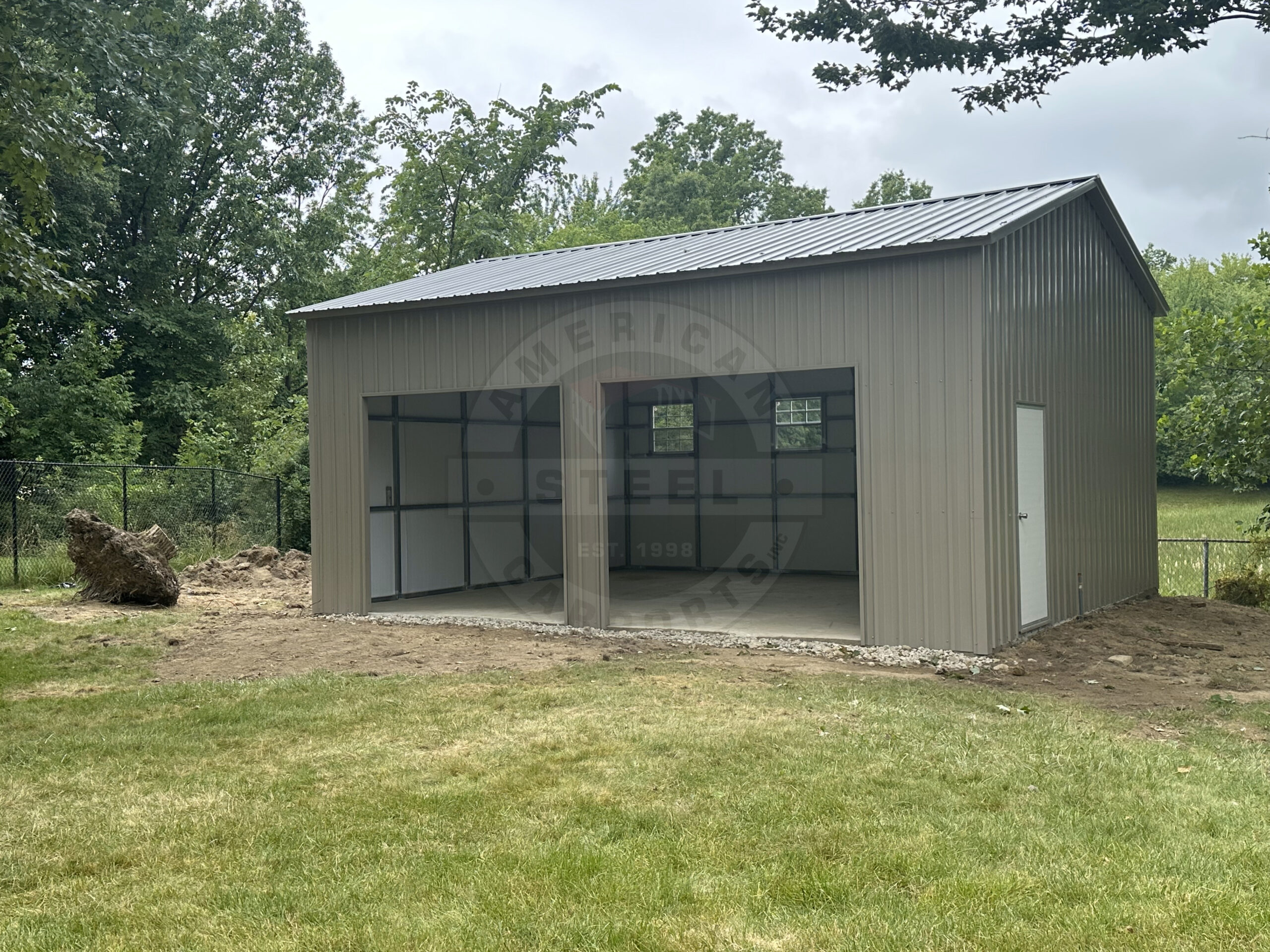 Winona MN Metal Garage