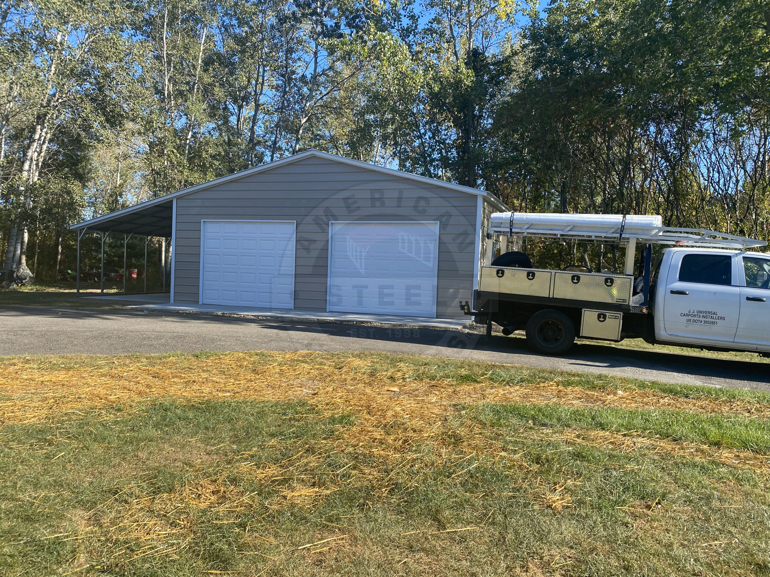 Faribault MN Metal Garage - Image 2