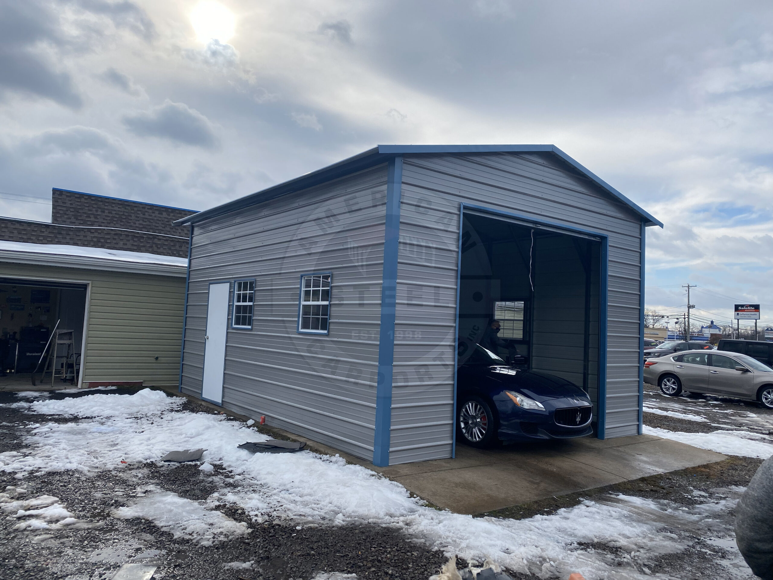 Metal-Steel-Garage-Silsbee-Texas