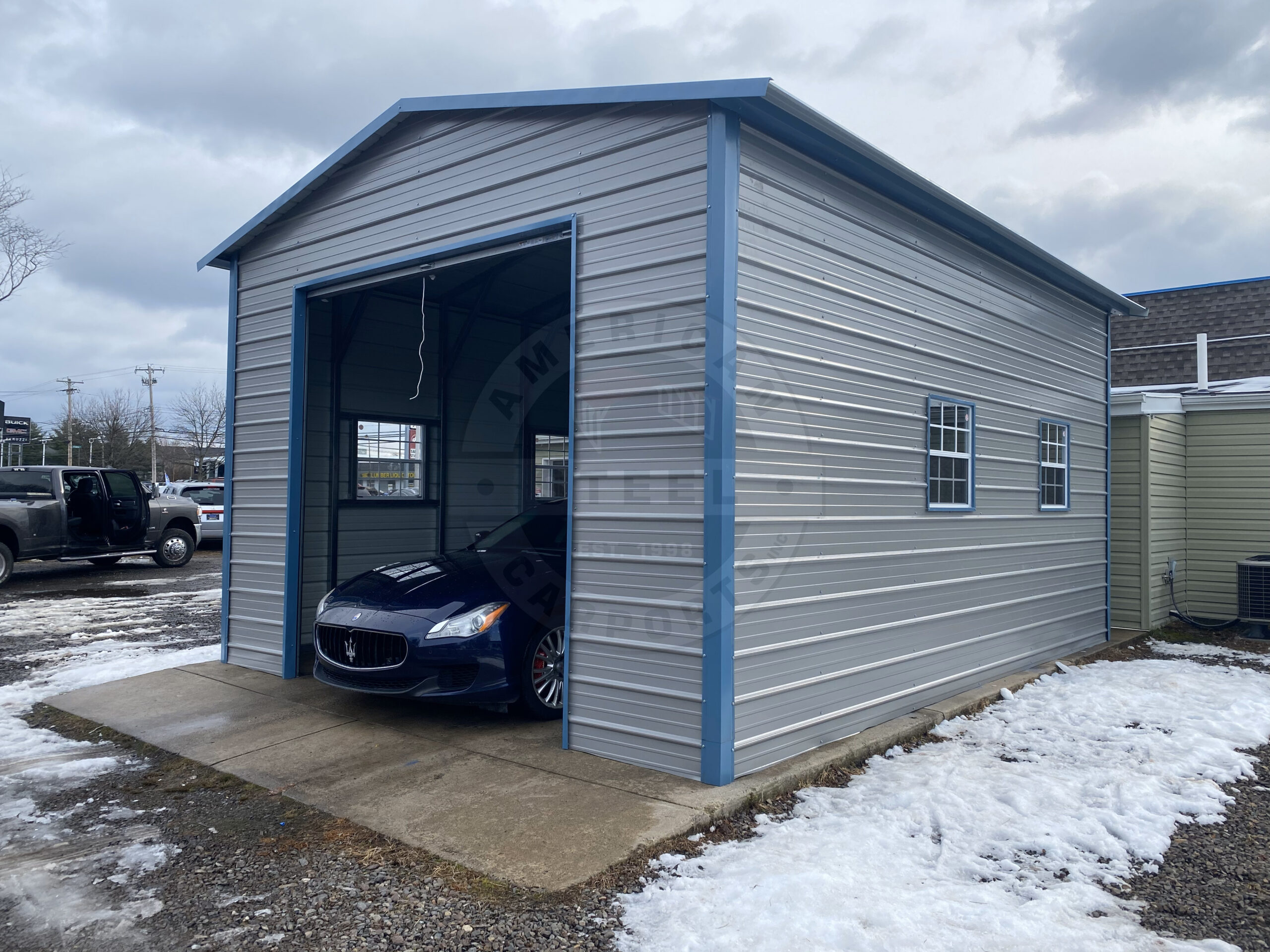 Metal-Steel-Garage-Silsbee-Texas