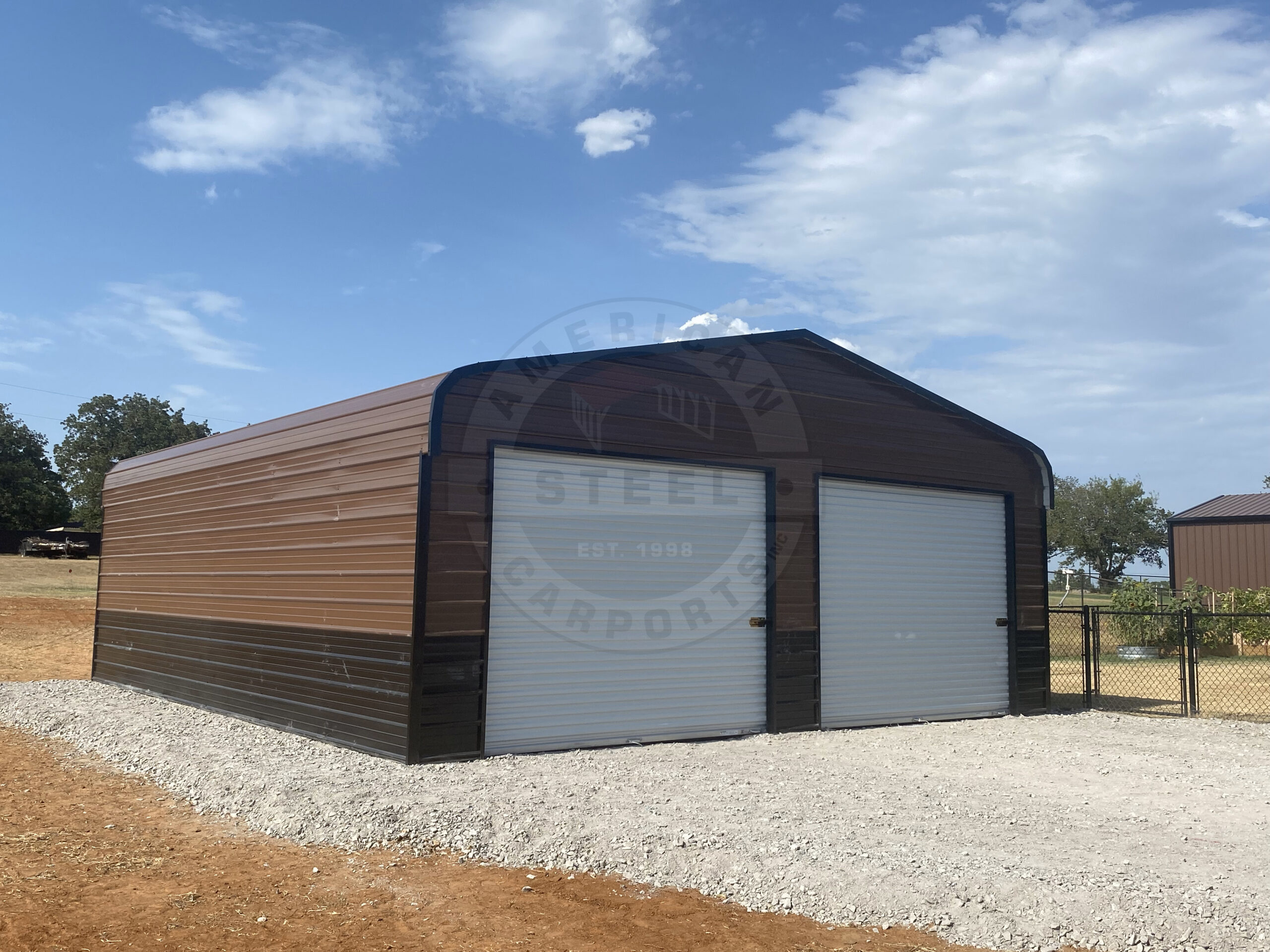 Edna TX Metal Garage