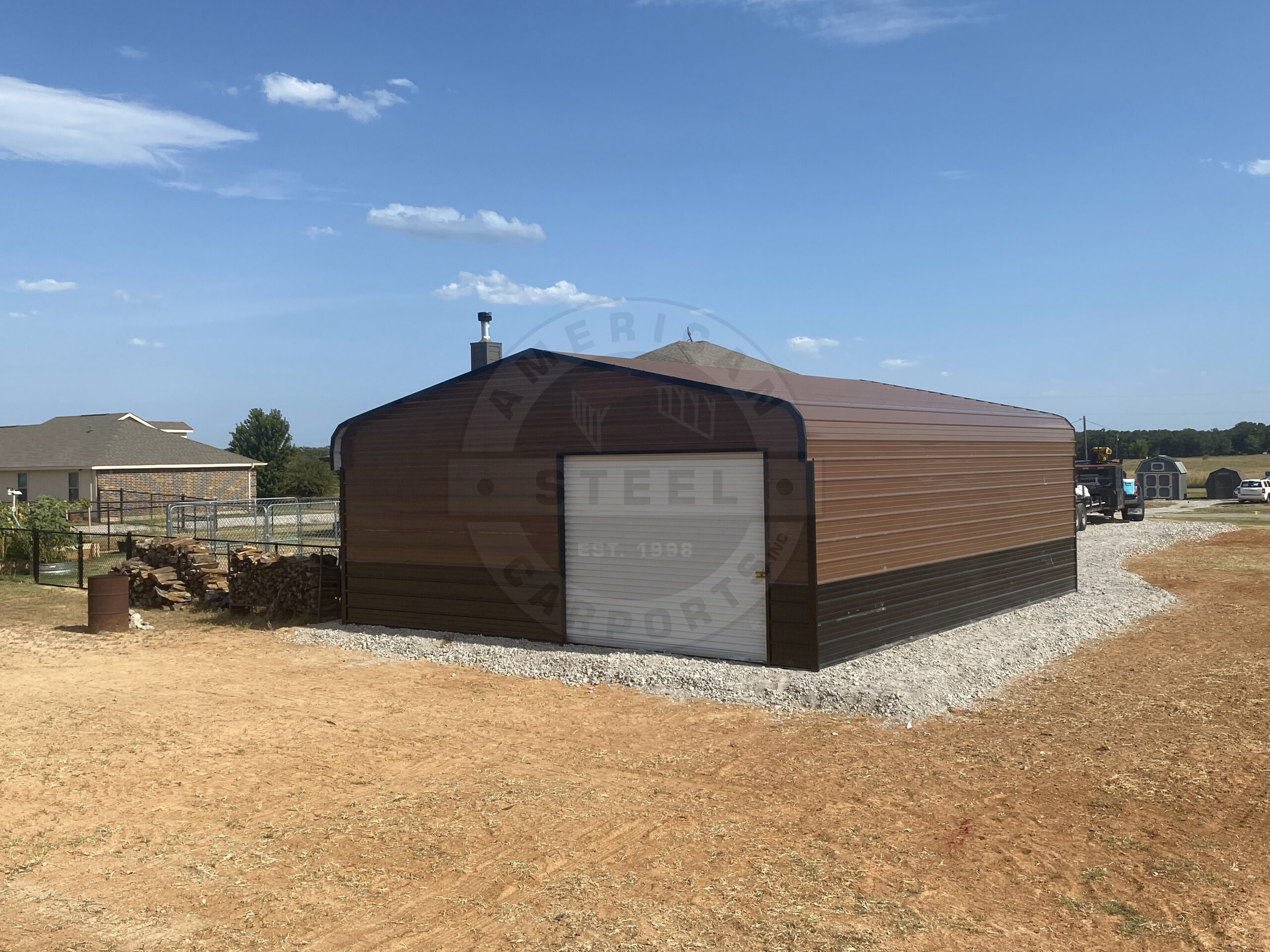 Edna TX Metal Garage - Image 3