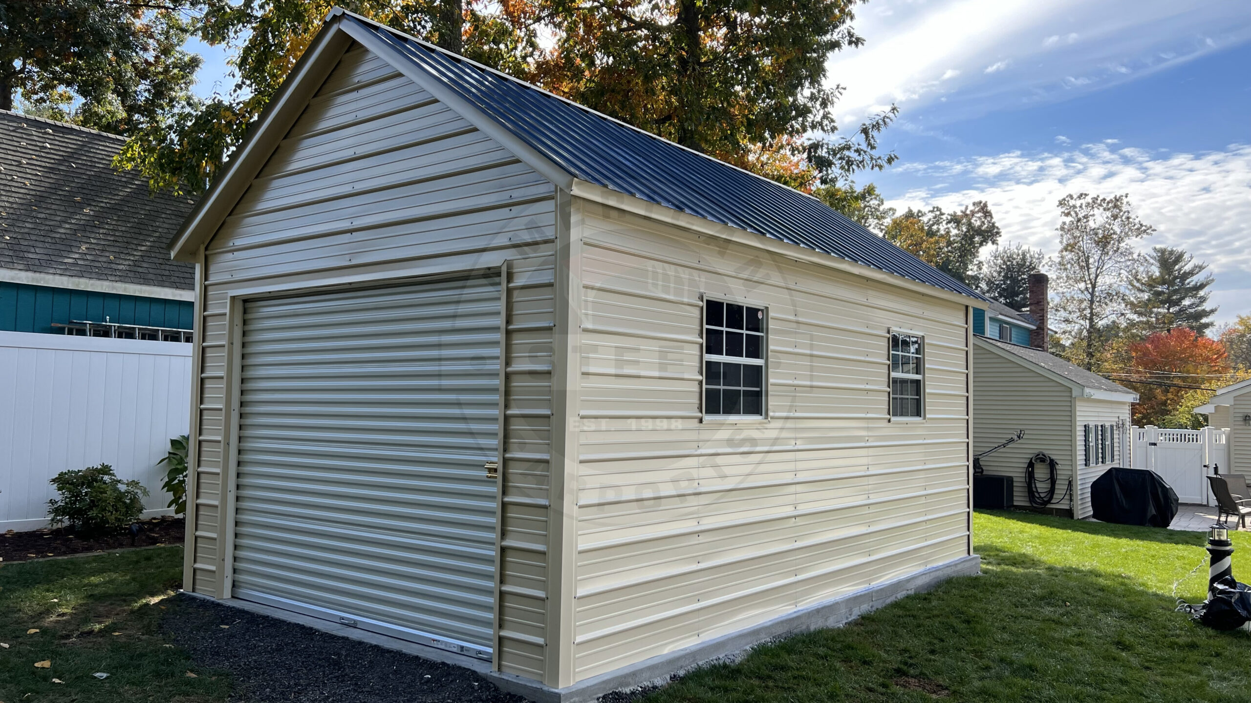 Wilkinson MN Metal Garage