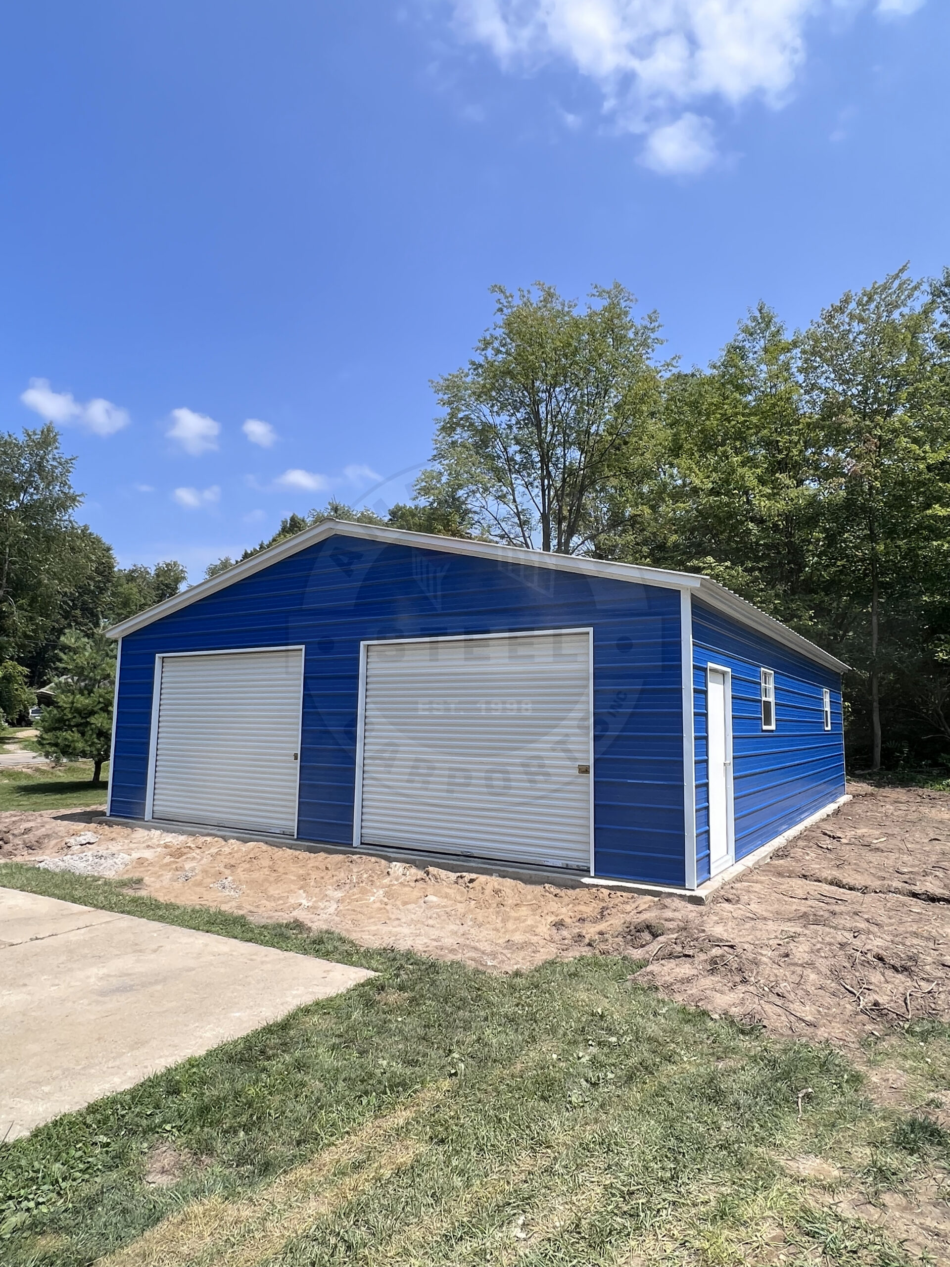 Moose Lake MN Metal Garage