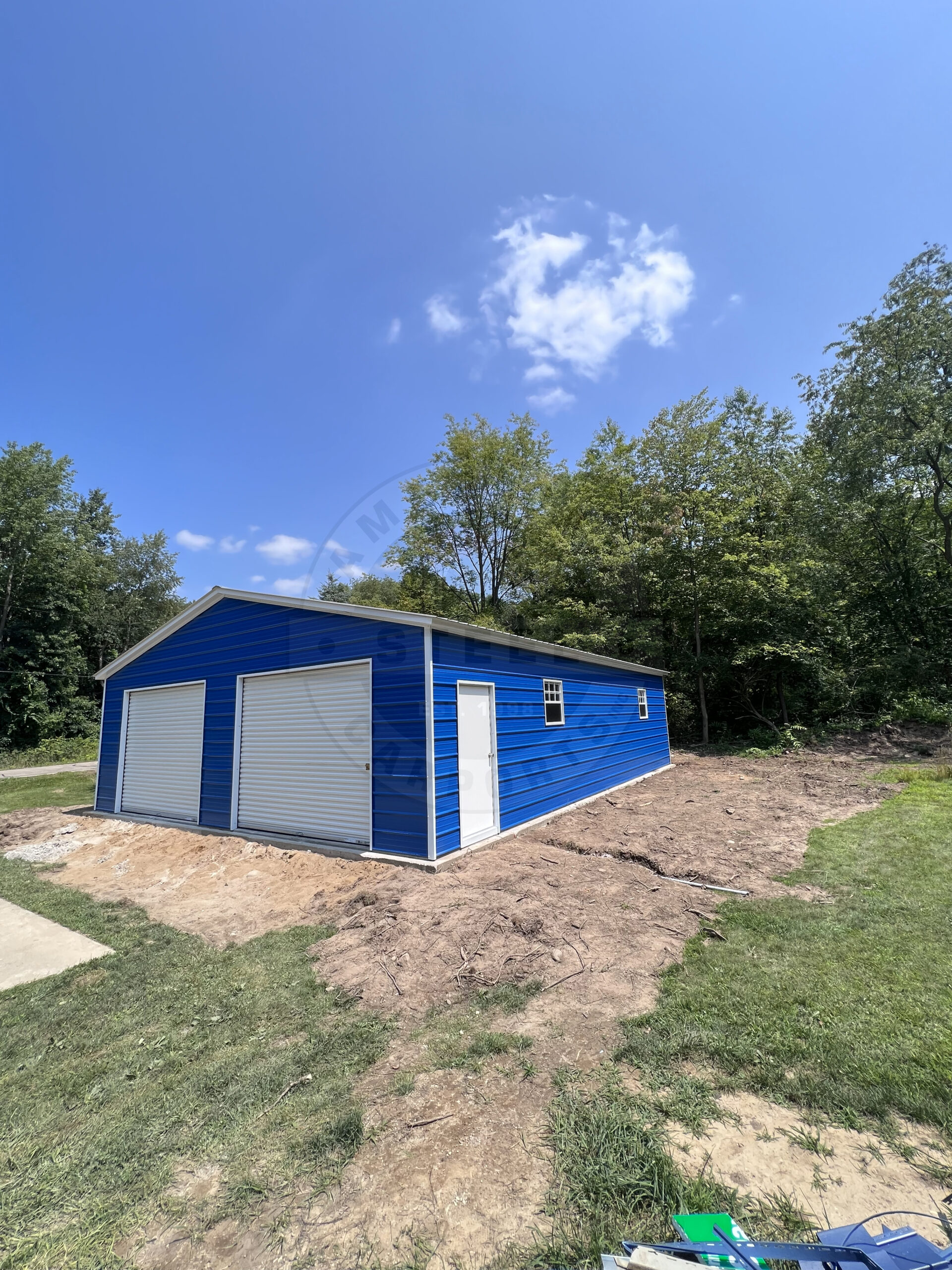 Moose Lake MN Metal Garage - Image 3