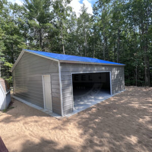 Park Rapids MN Metal Garage