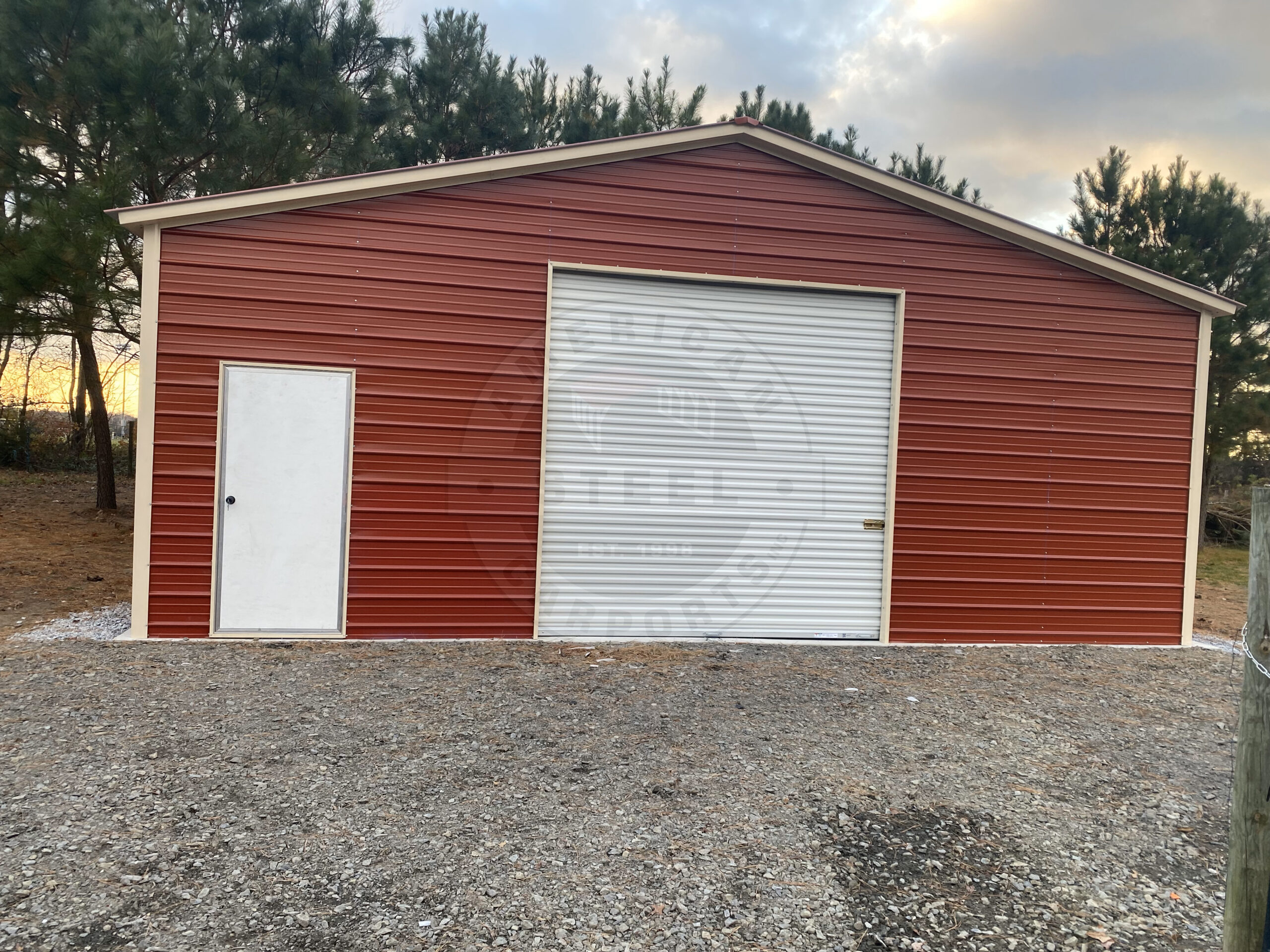 Metal-Steel-Garage-Victoria-Texas