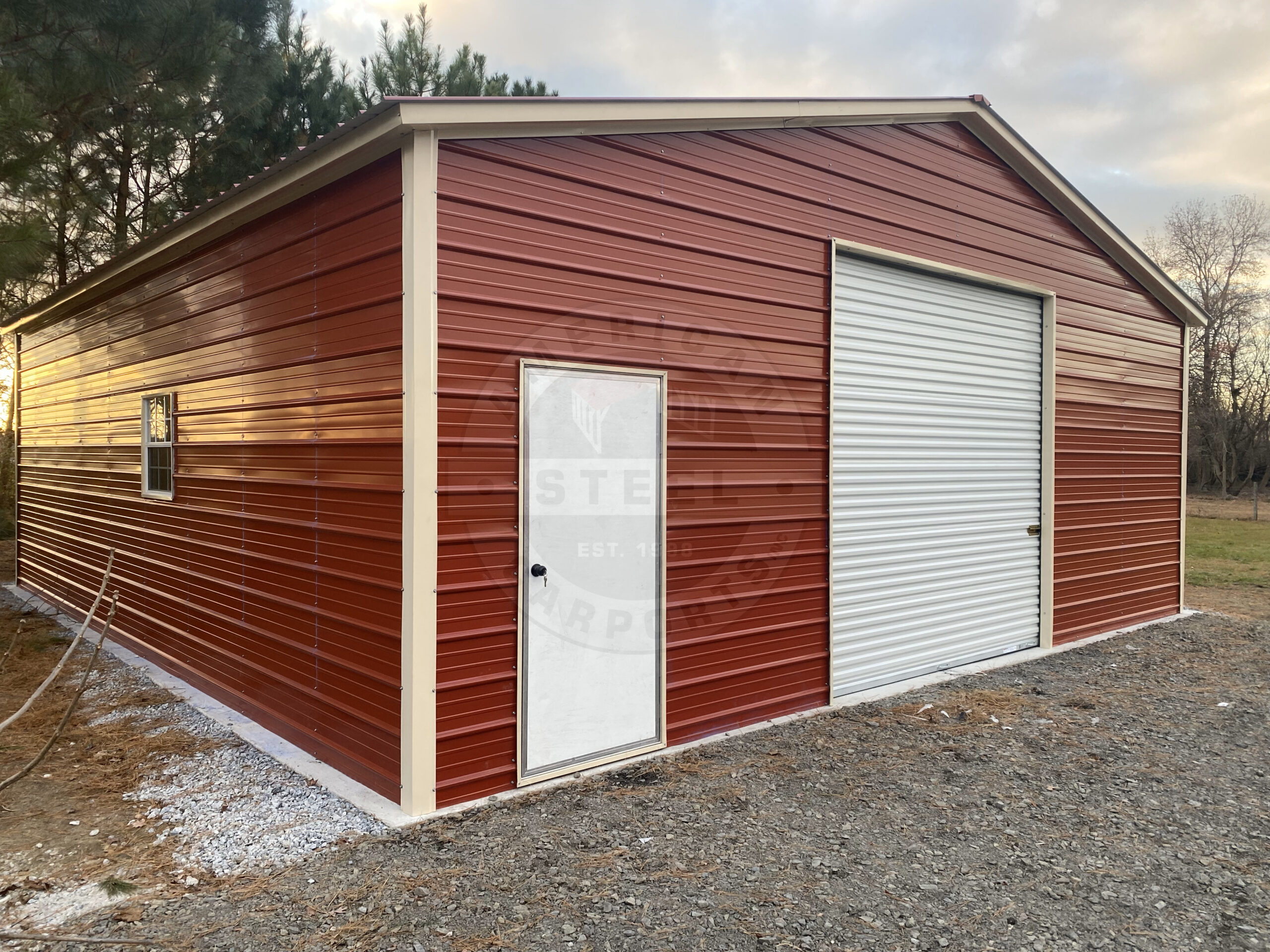 Metal-Steel-Garage-Victoria-Texas