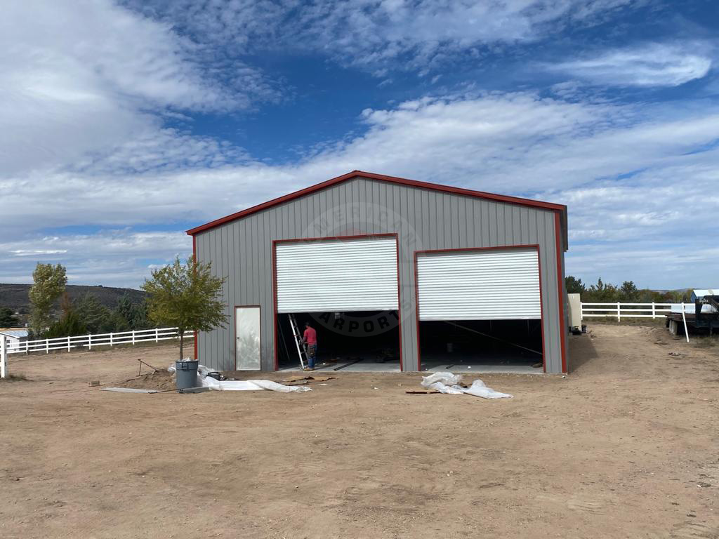 Council Bluffs IA Metal Garage