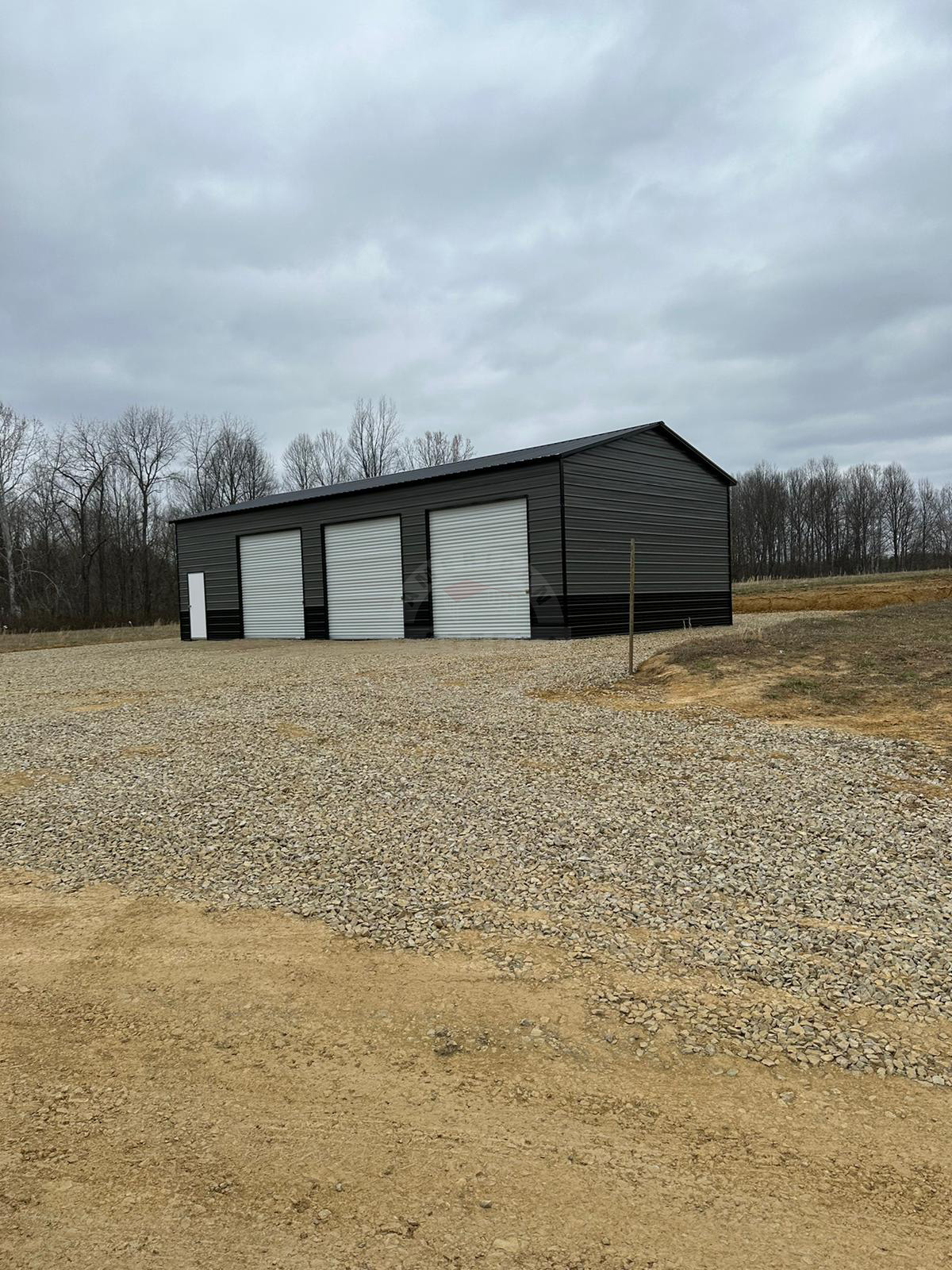 Tipton IA Metal Garage