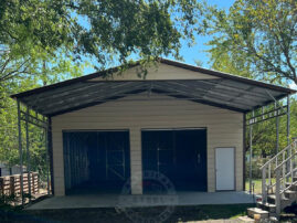 Grayling MI Metal Garage