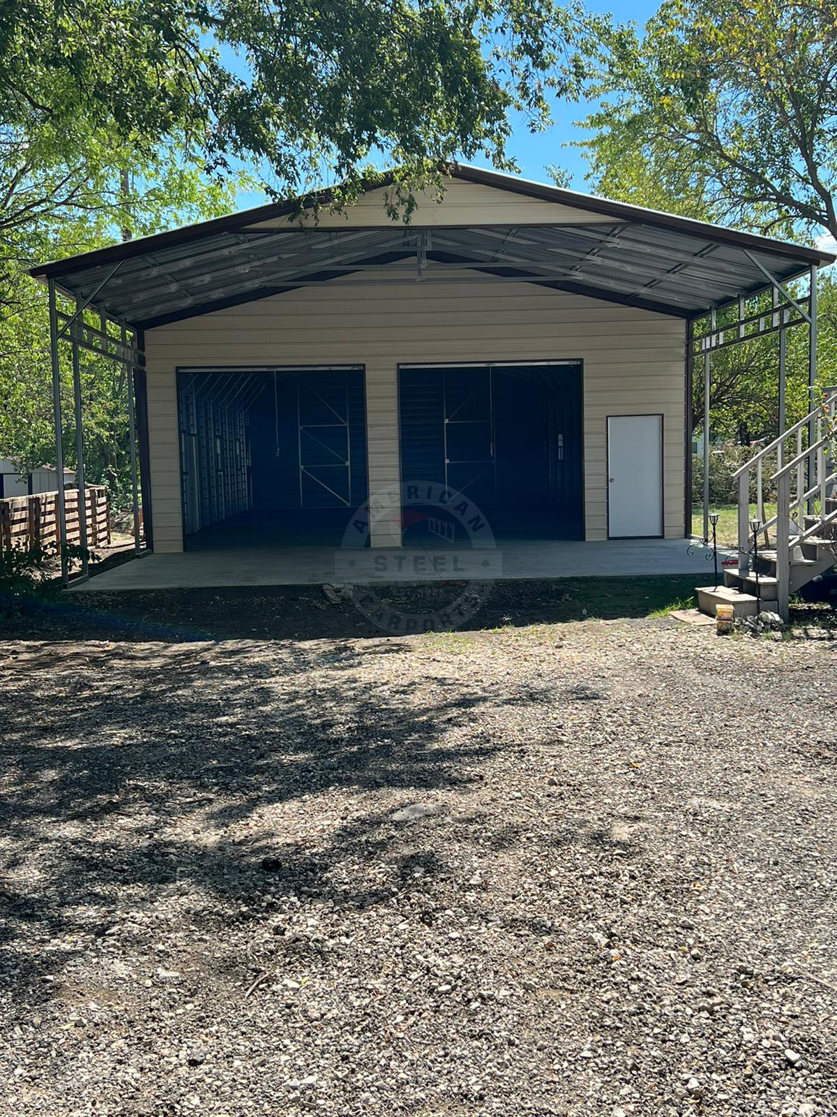 Grayling MI Metal Garage