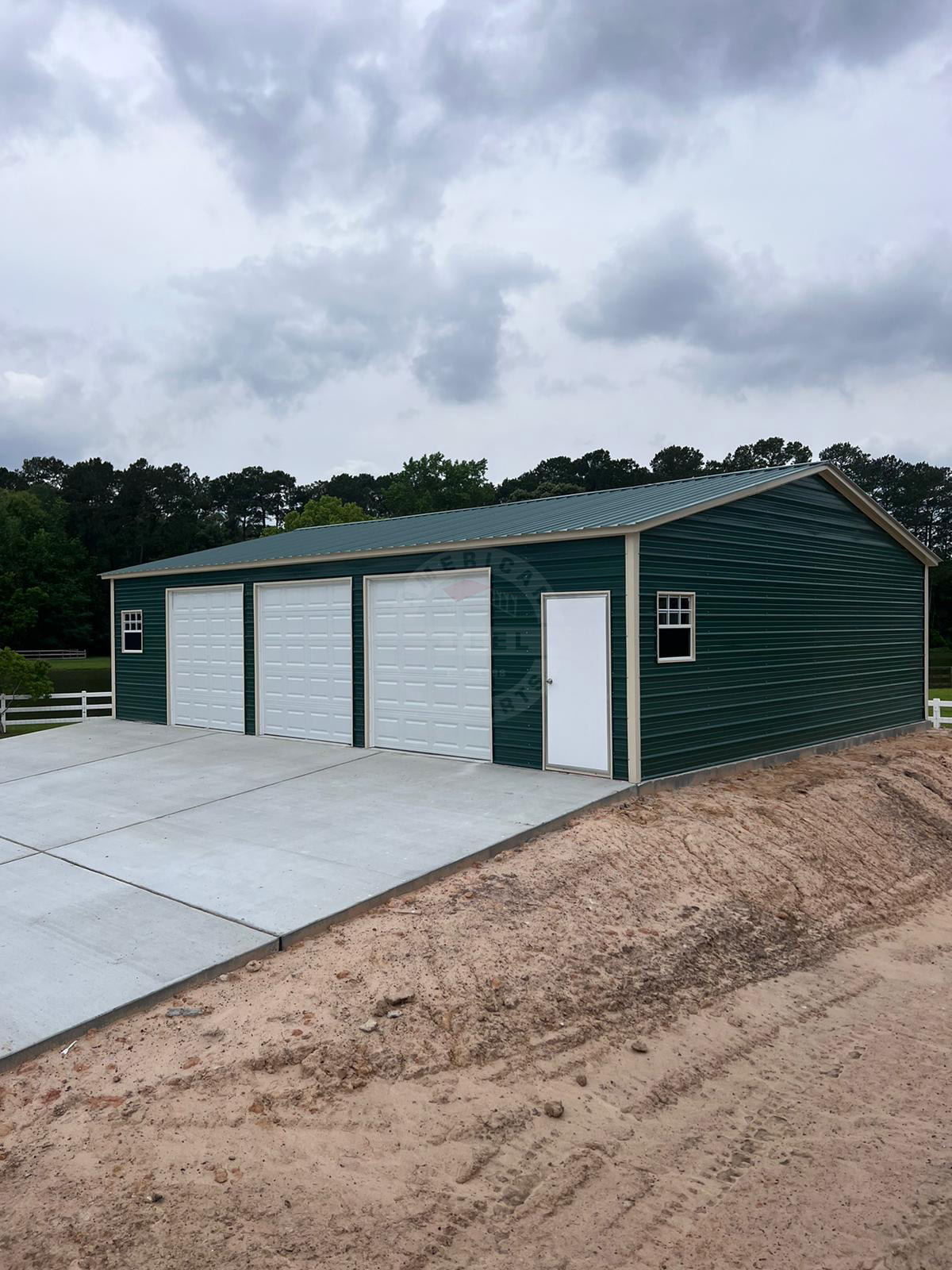 Jefferson IA Metal Garage