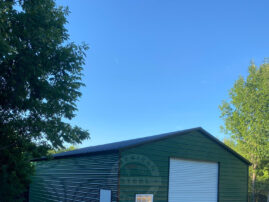 Chariton IA Metal Garage
