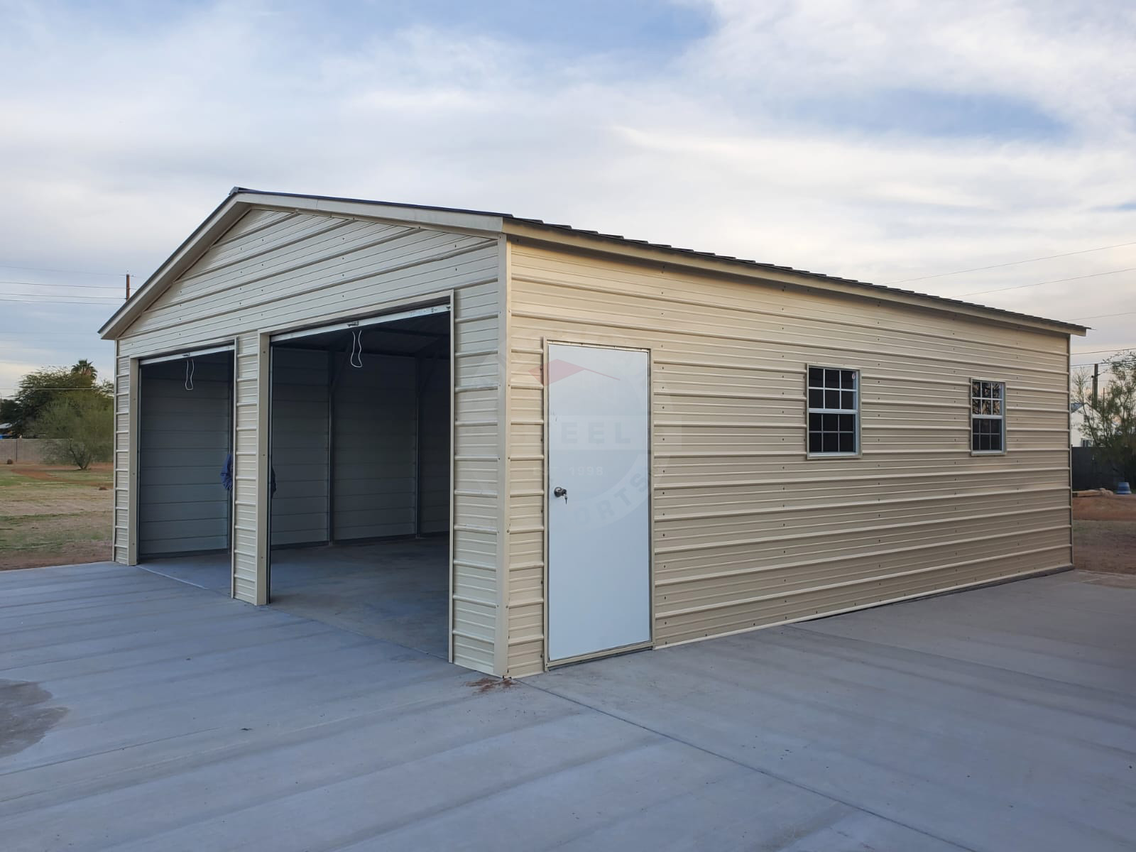 Maquoketa IA Metal Garage