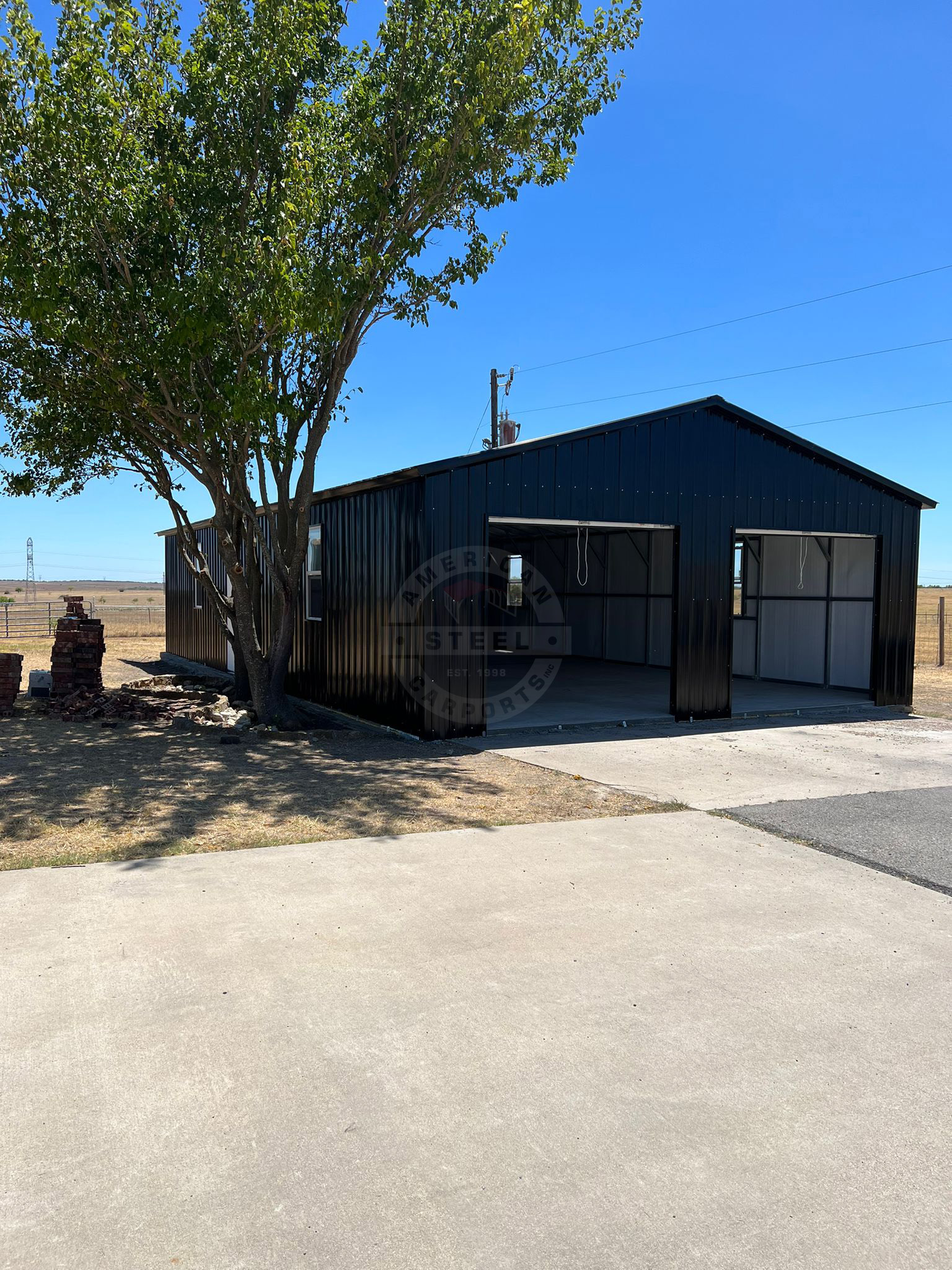 Sheldon IA Metal Garage
