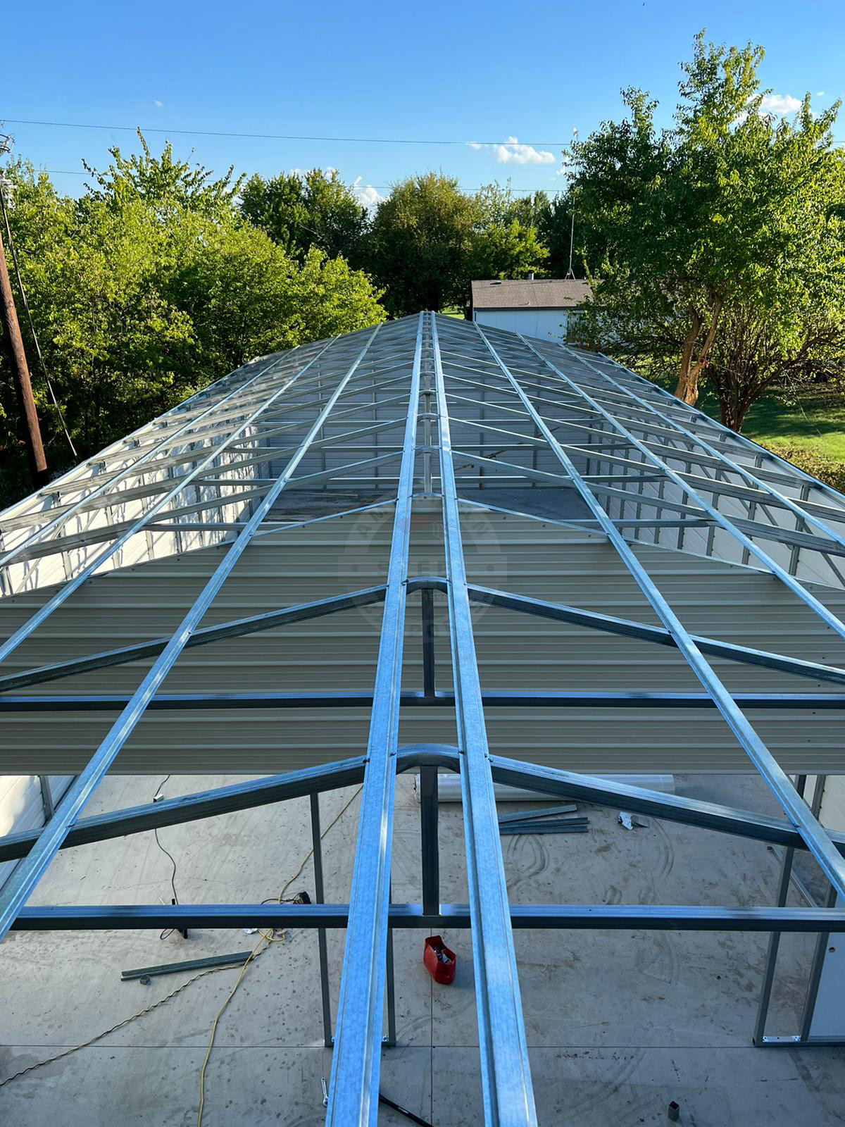 Grayling MI Metal Garage