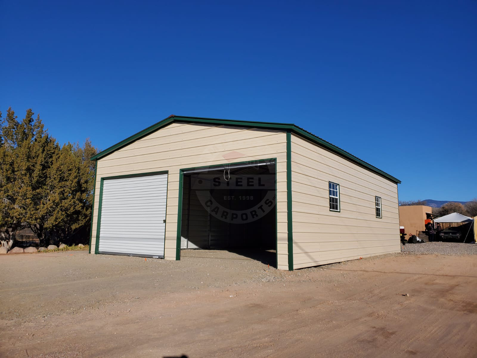 Waterloo IA Metal Garage - Image 3
