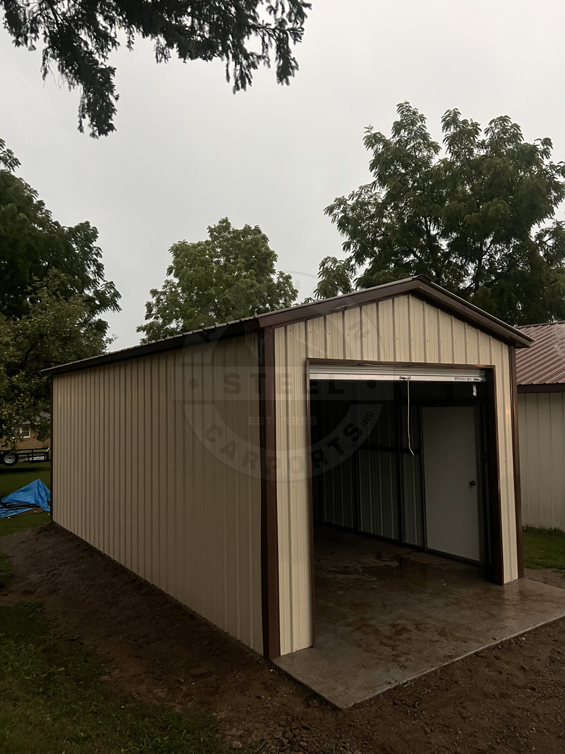 Onamia MN Metal Garage
