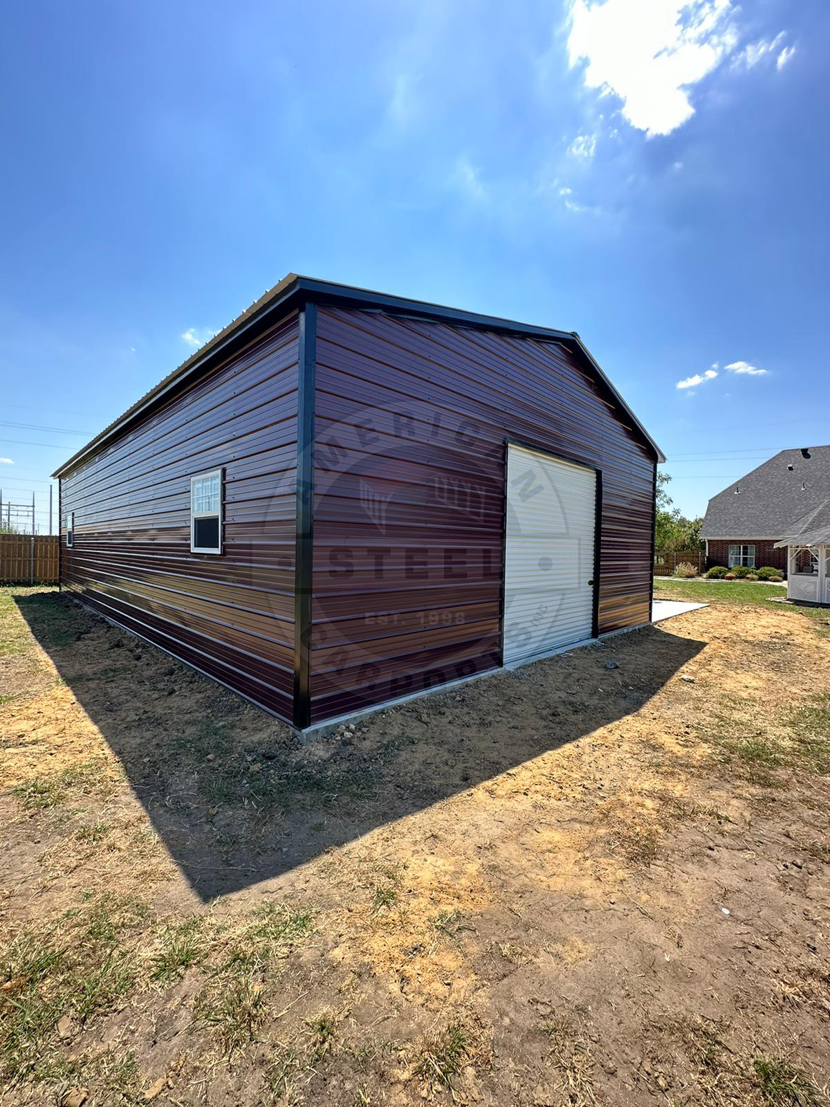 Levelland TX Metal Garage - Image 3