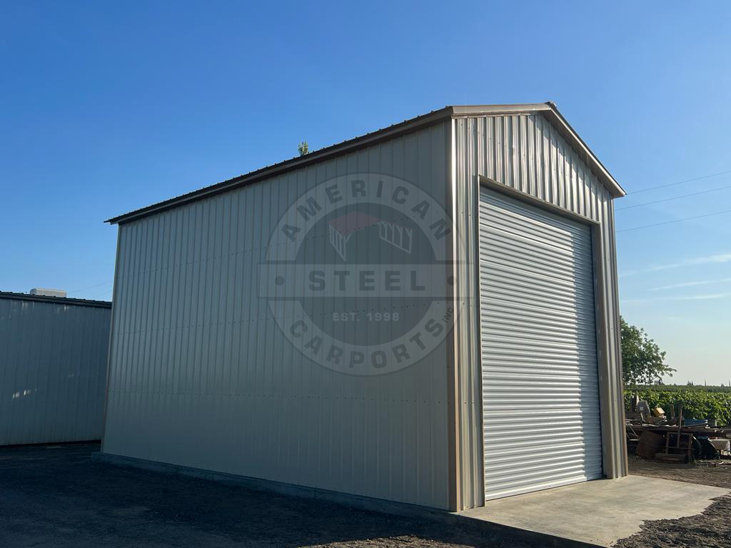 Morse TX Metal Garage - Image 3