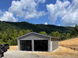 Jacksonville TX Metal Garage