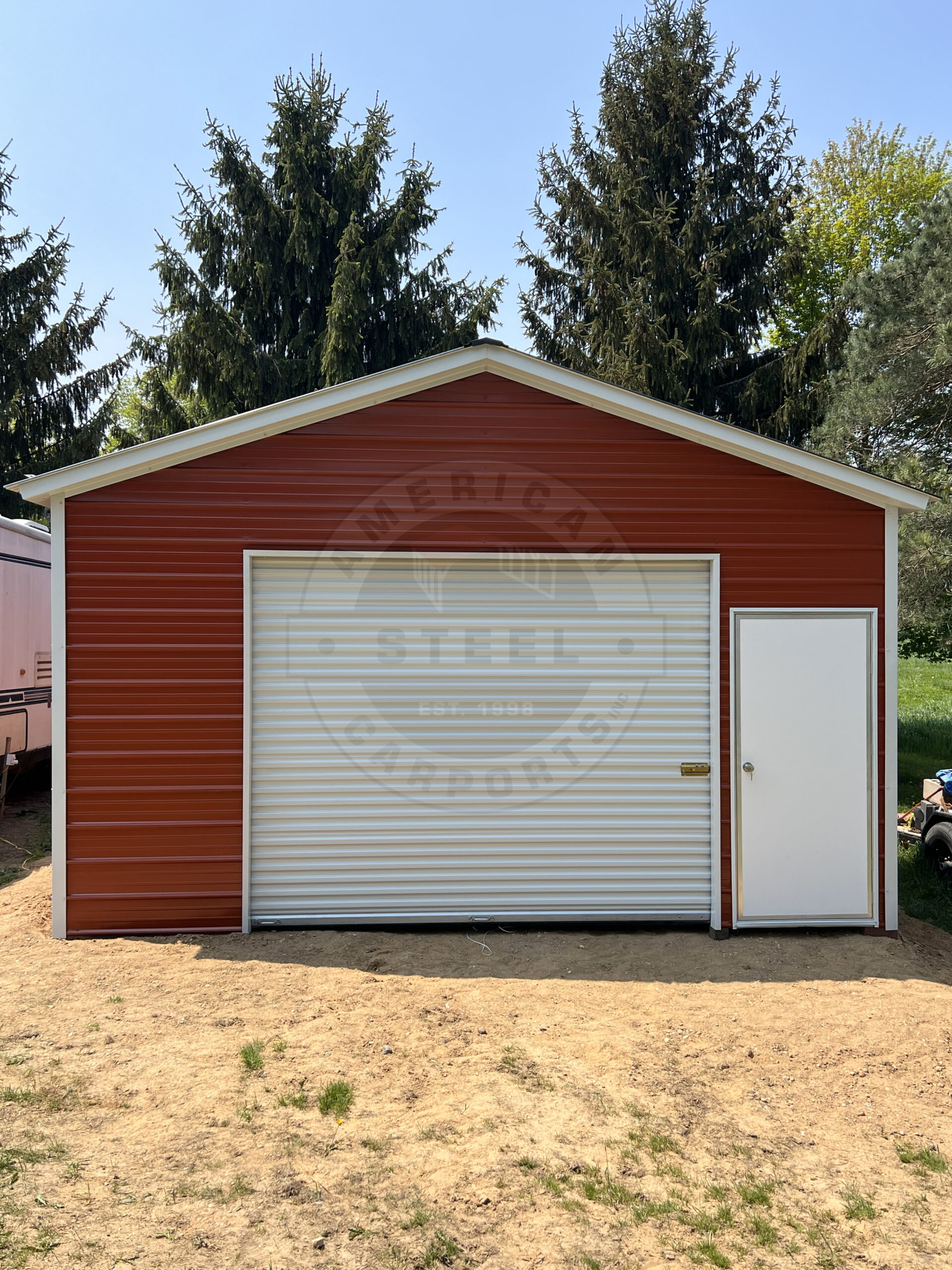 Leonard TX Metal Garage