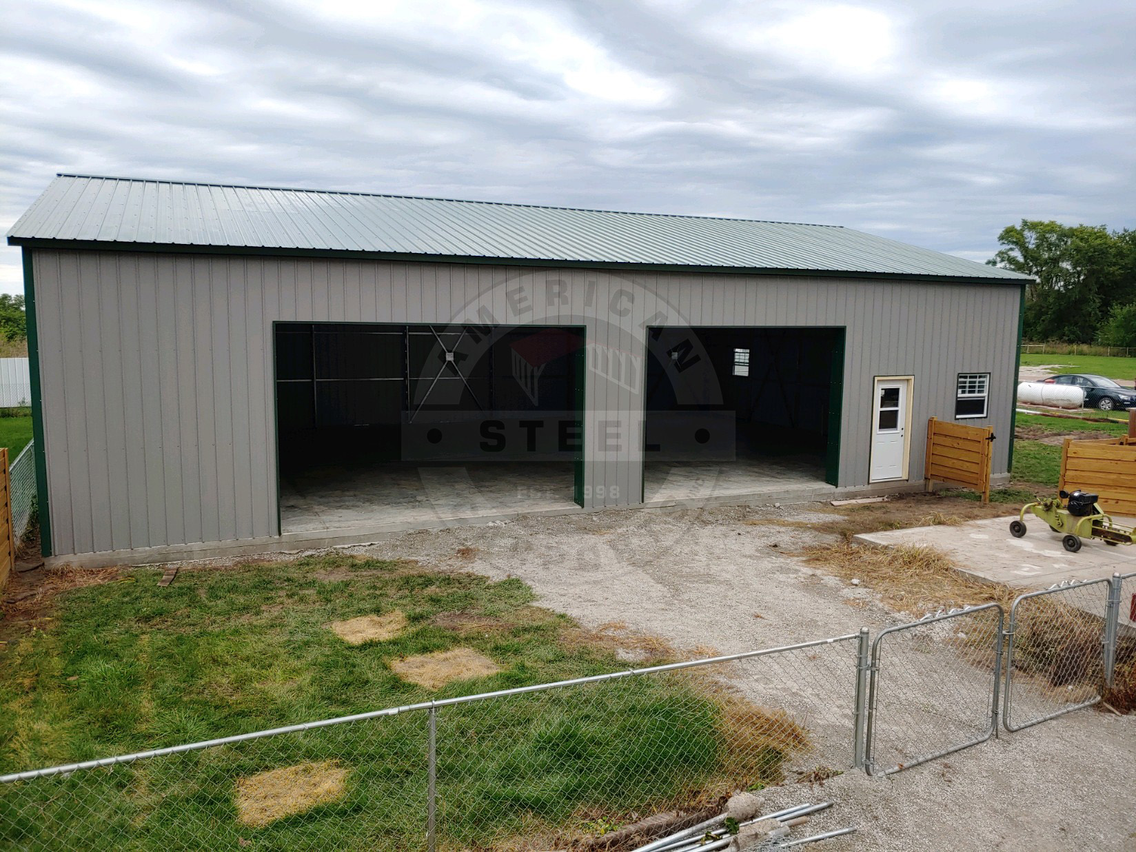 Magnolia TX Metal Garage