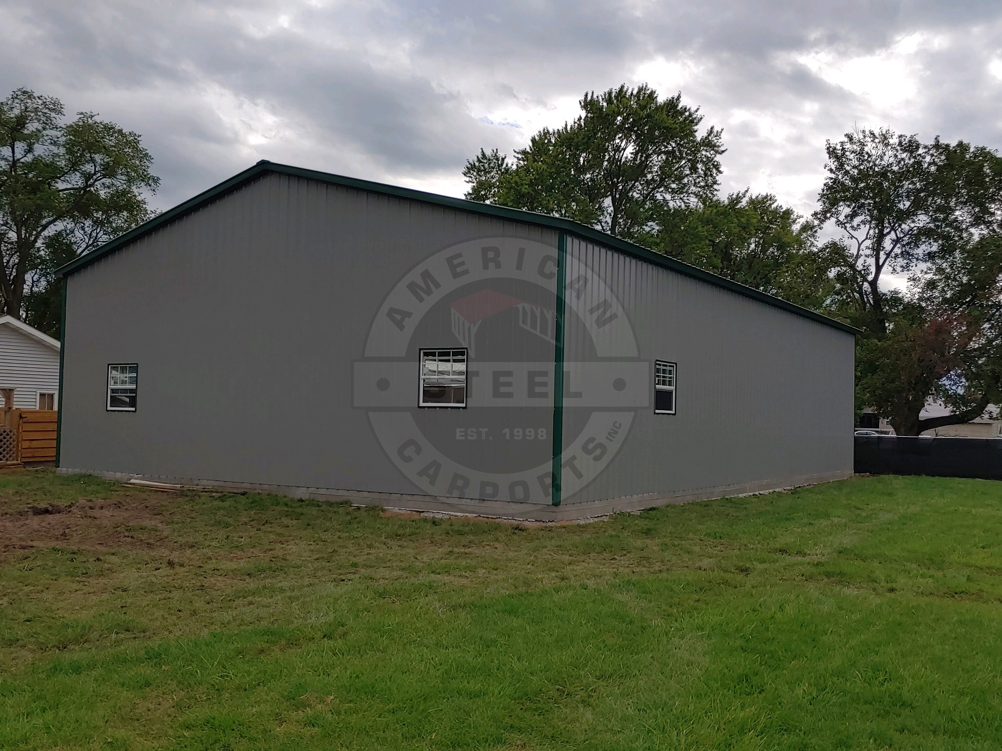 Magnolia TX Metal Garage