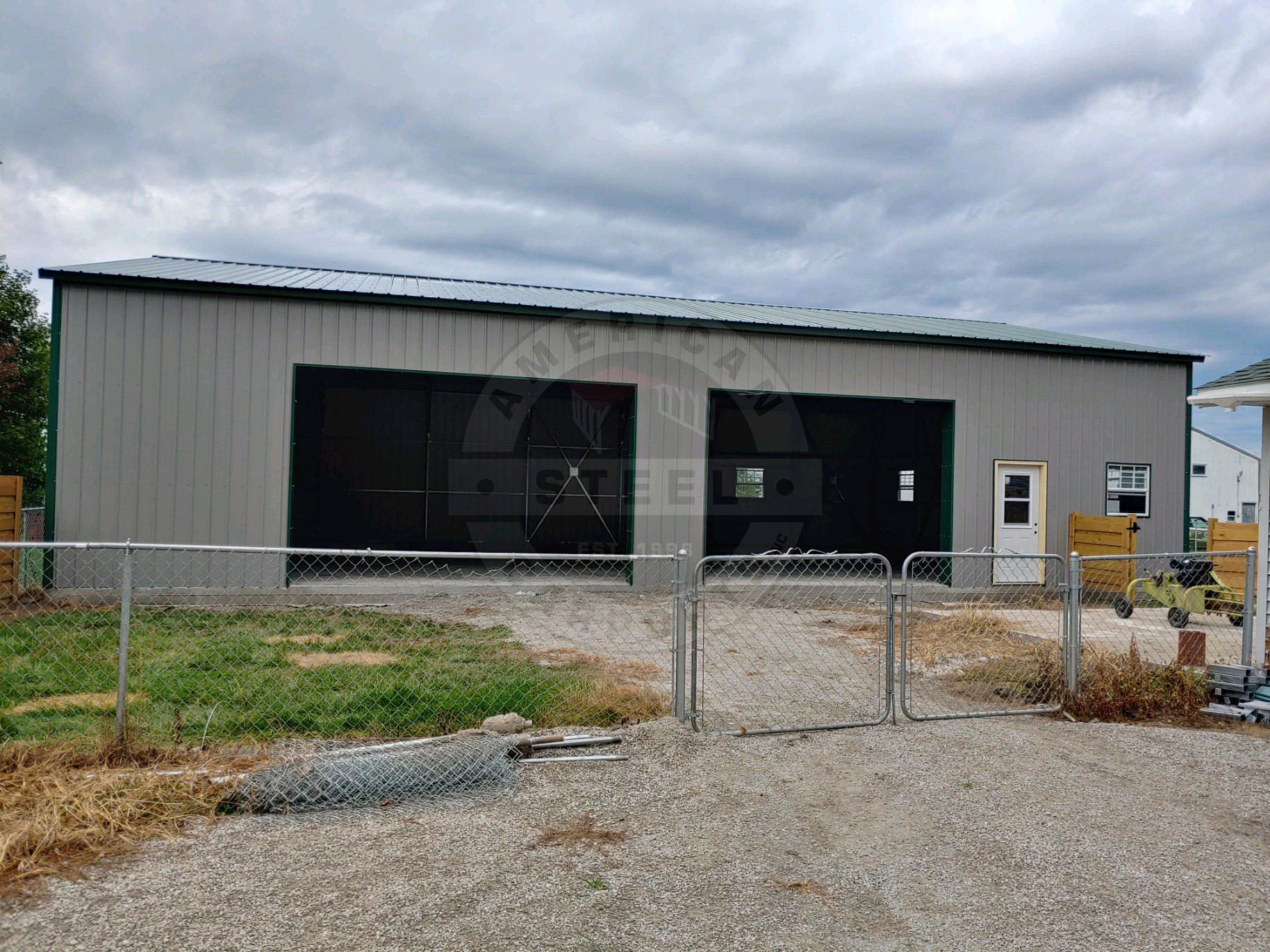 Magnolia TX Metal Garage