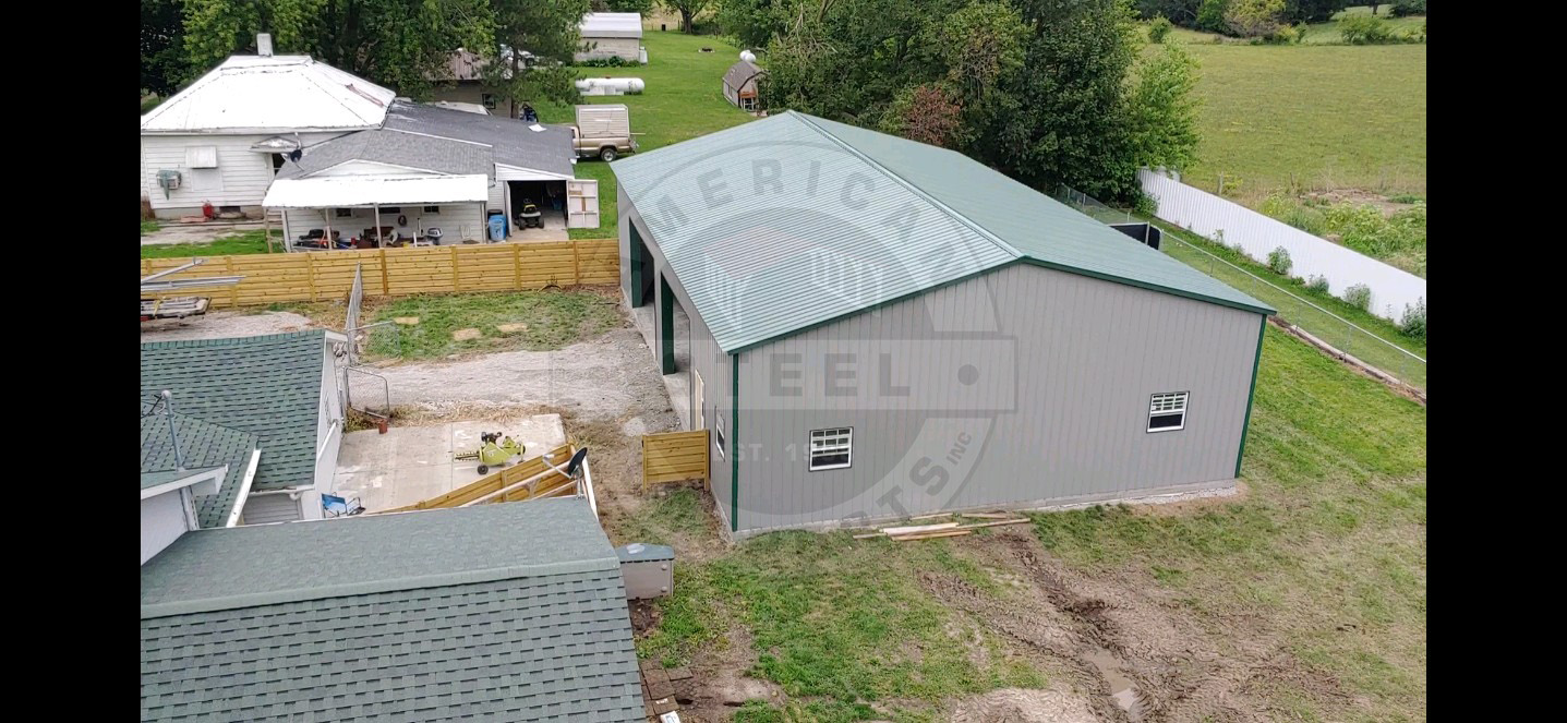 Magnolia TX Metal Garage