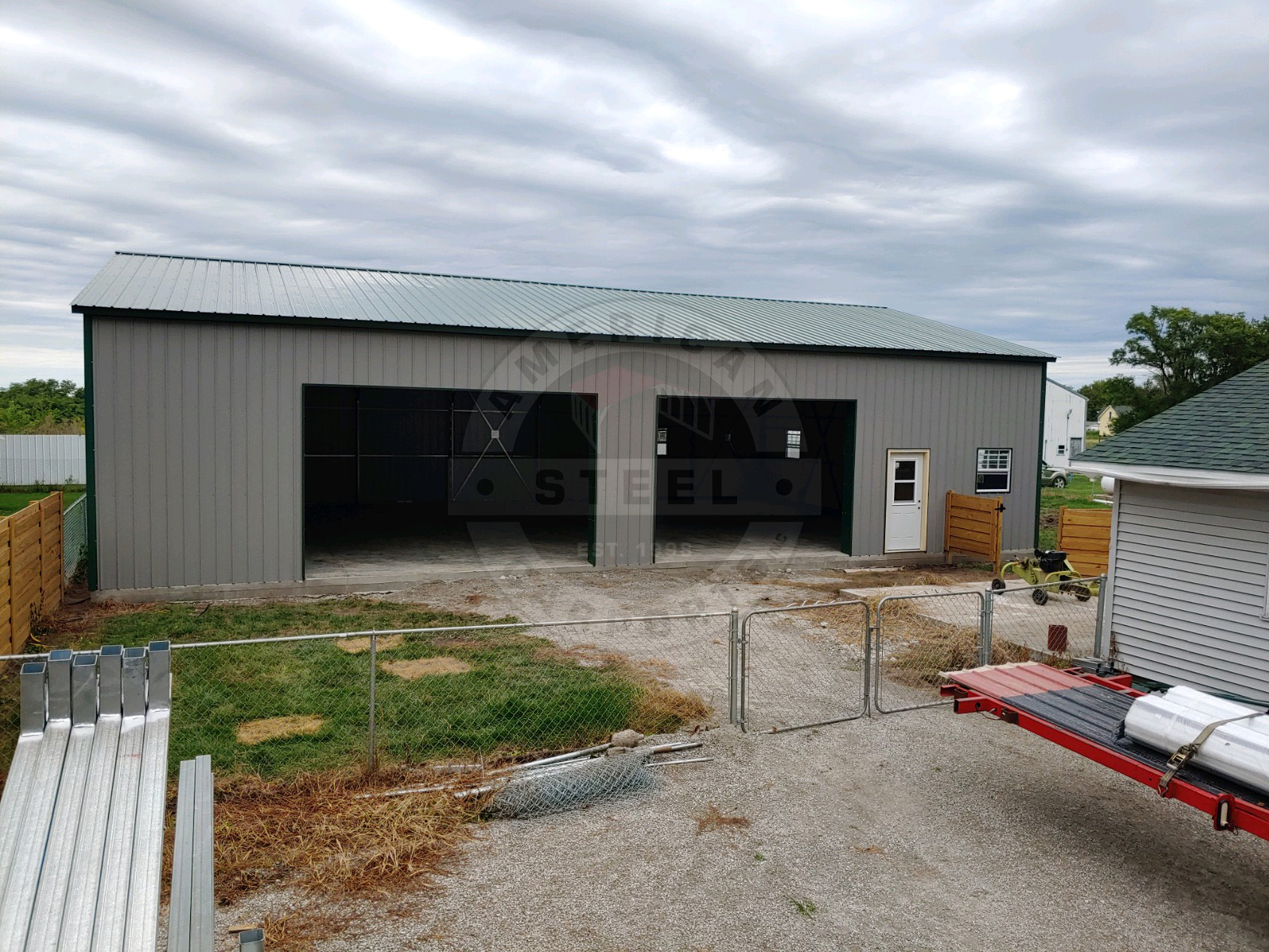 Magnolia TX Metal Garage
