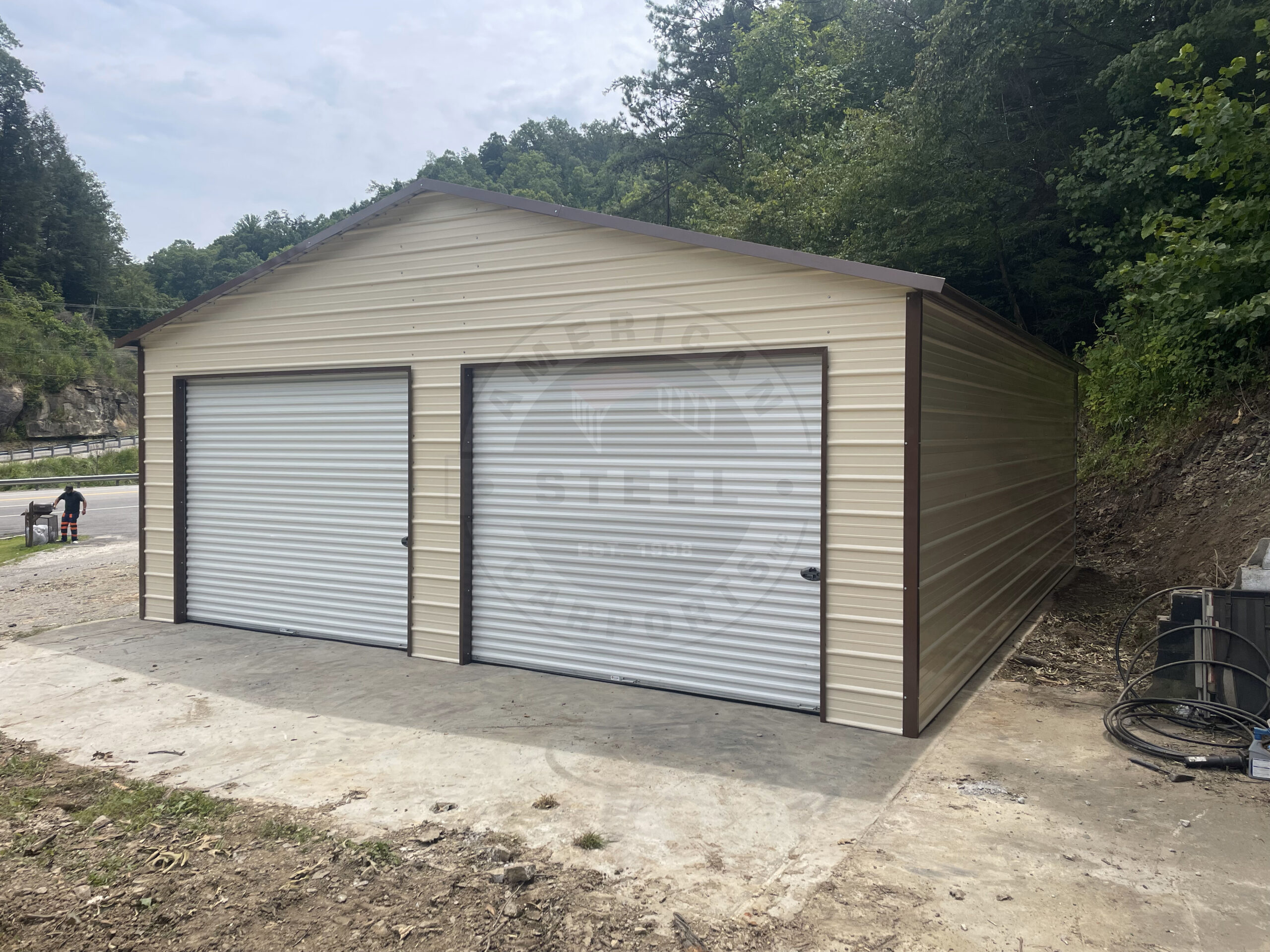 Marietta TX Metal Garage