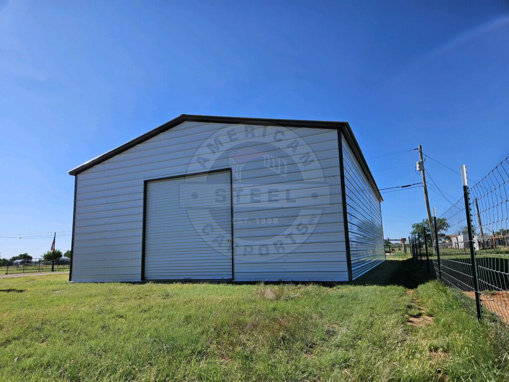New Braunfels TX Metal Garage