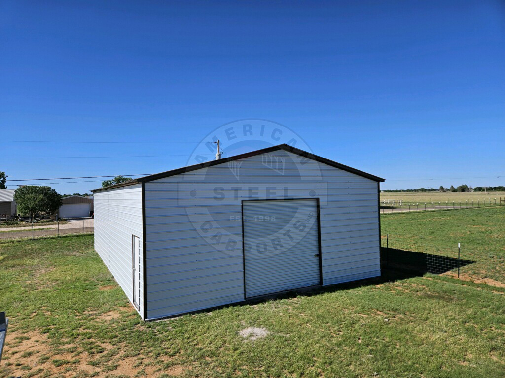 New Braunfels TX Metal Garage