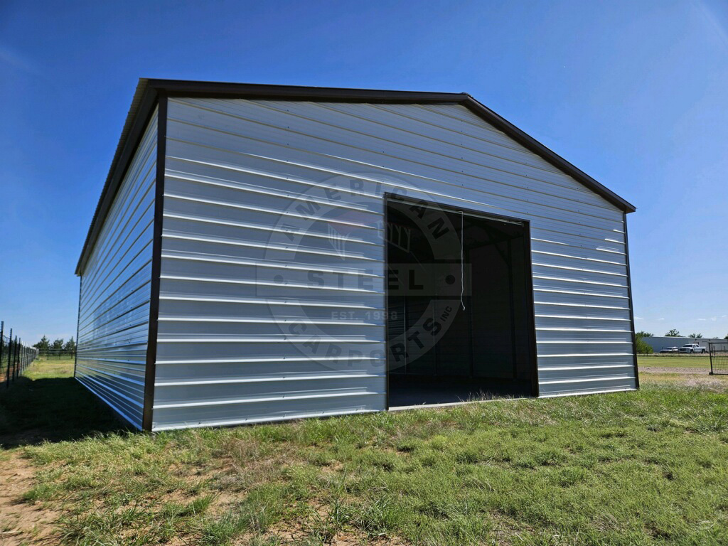 New Braunfels TX Metal Garage
