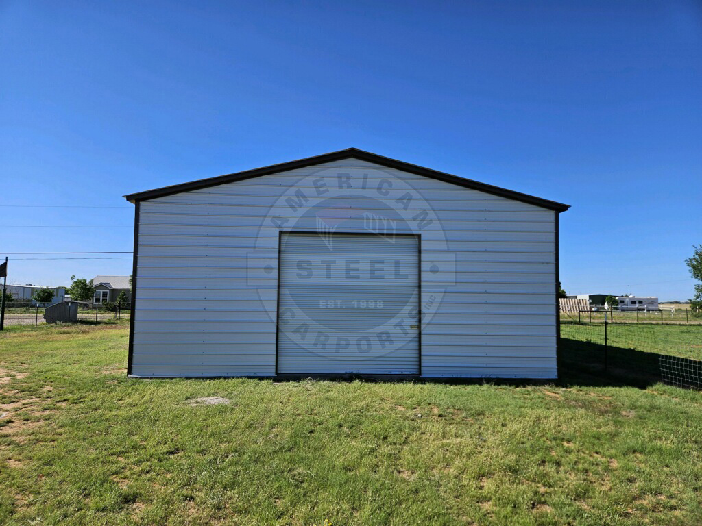 New Braunfels TX Metal Garage