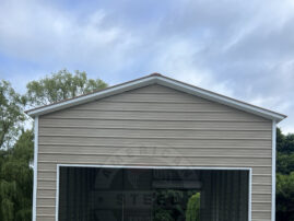 Round Rock TX Metal Garage